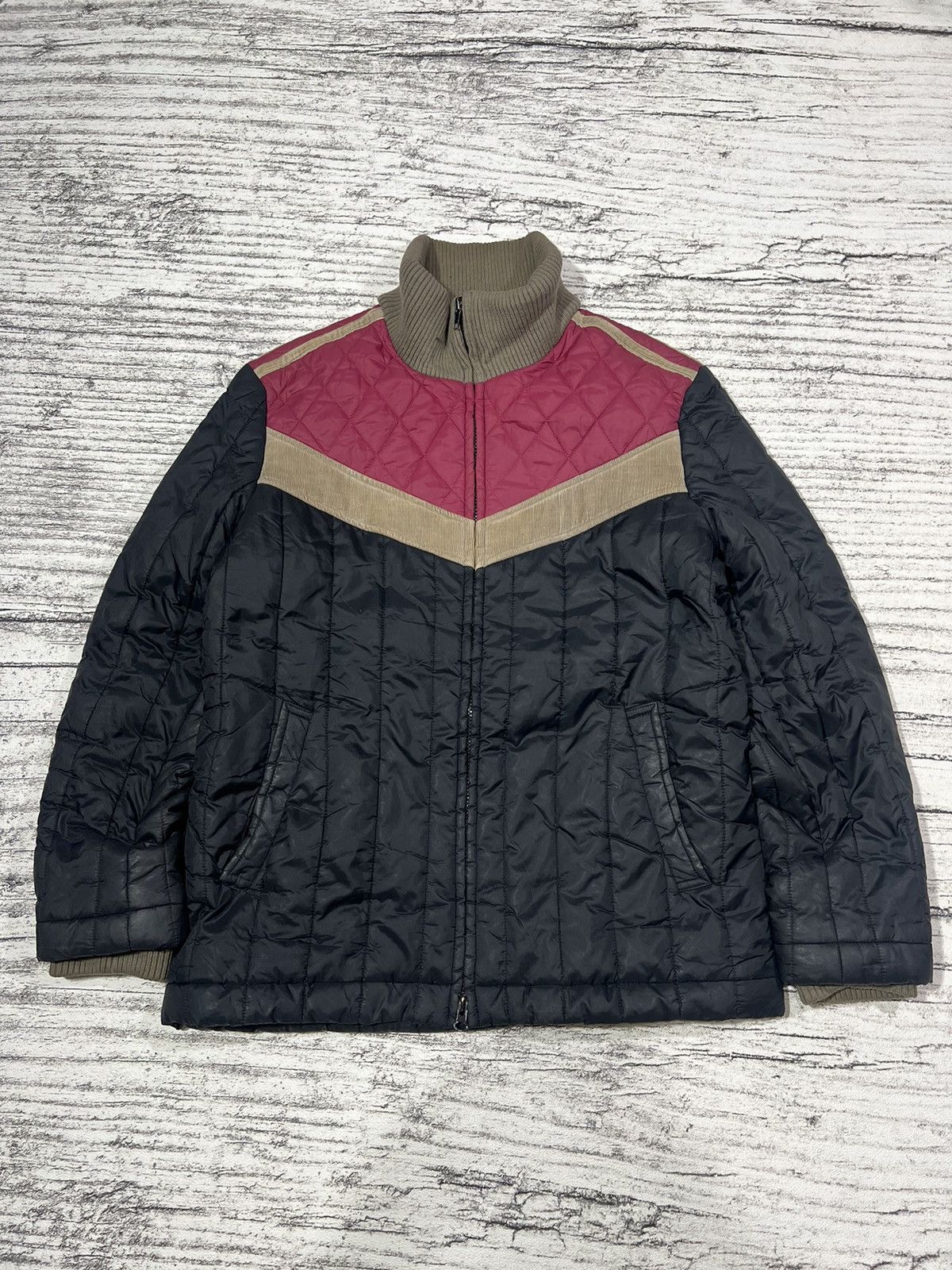2000s Archival Kathrine Hamnett London Hybrid Quilted Ifsix