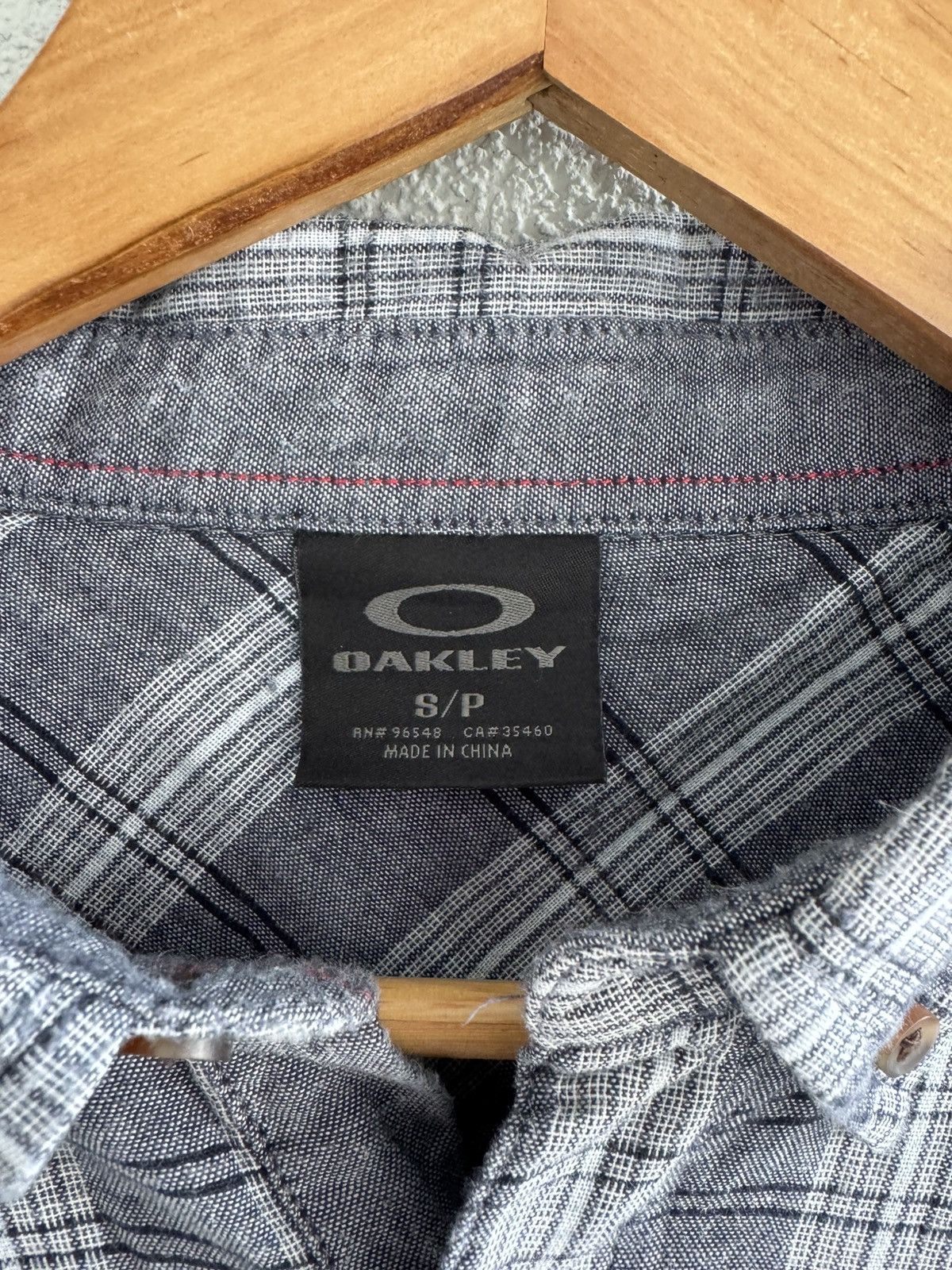 Oakley Oakley Lon Sleeve Plaid Button Up Size US S / EU 44-46 / 1 - 4 Thumbnail