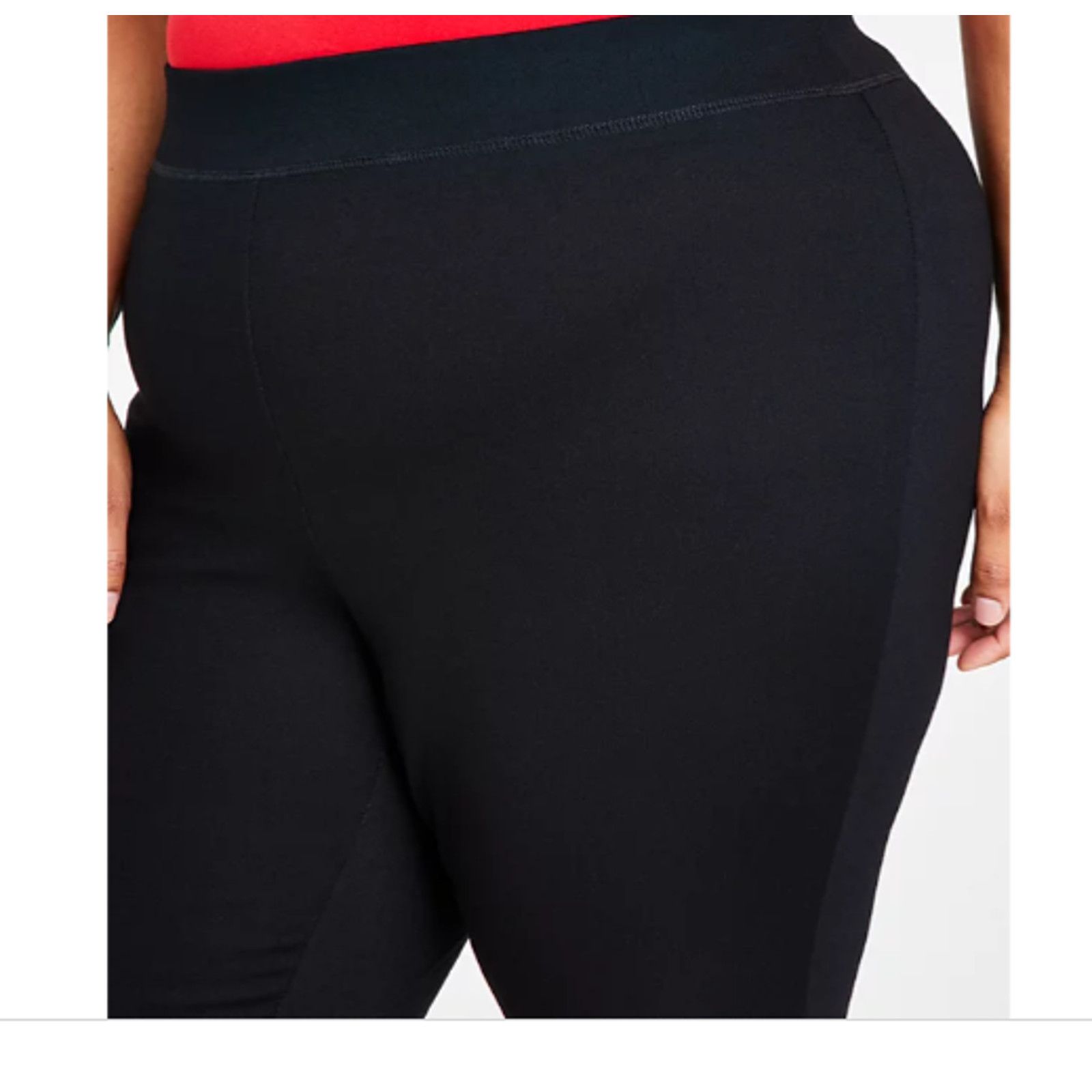 I.N.C New INC Womens 24W Skinny Leg Pull-On Mid Rise Ponte Pants Size 42" / US 20 - 3 Thumbnail