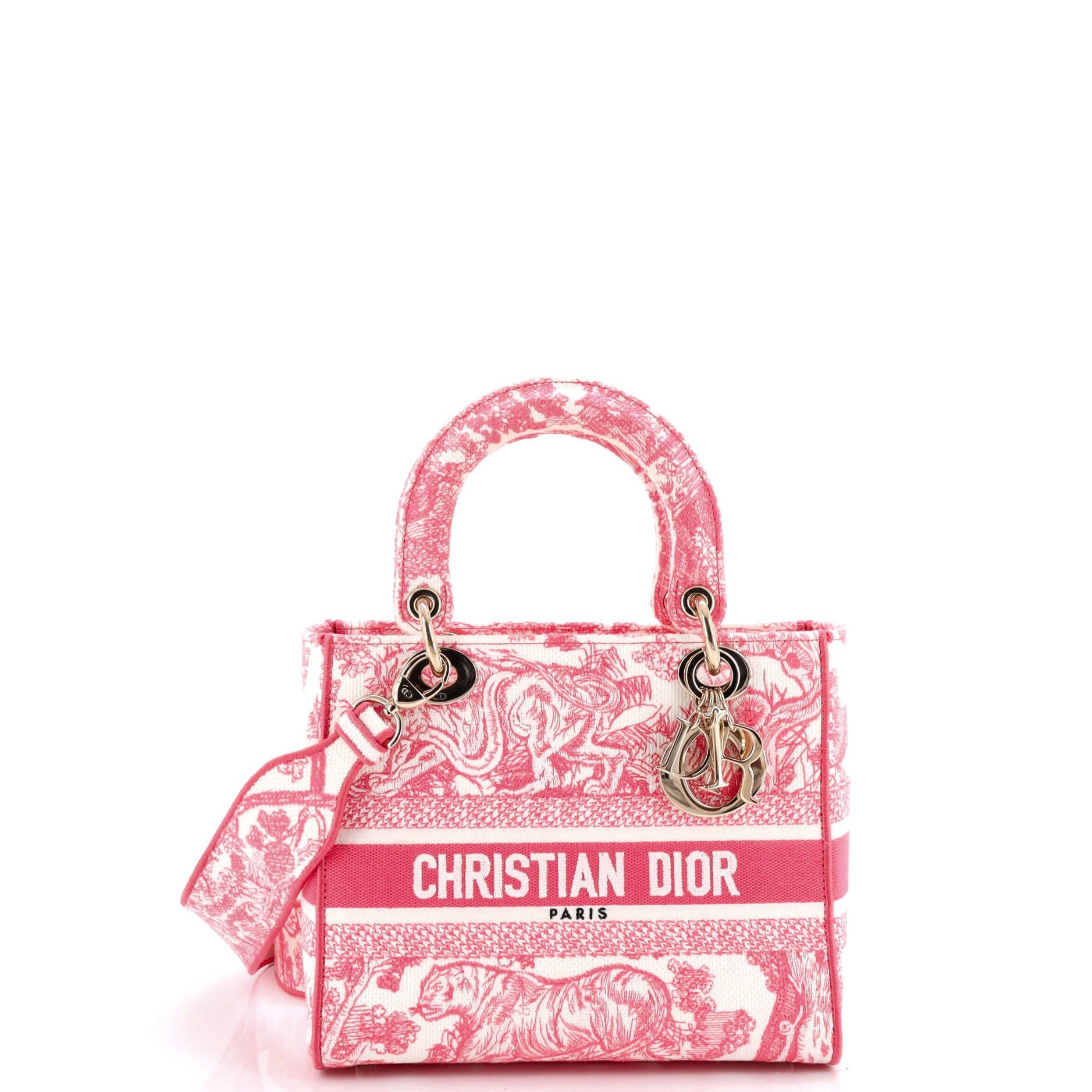 Dior Toile de Jouy Lady D-Lite Bag Size ONE SIZE - 1 Thumbnail