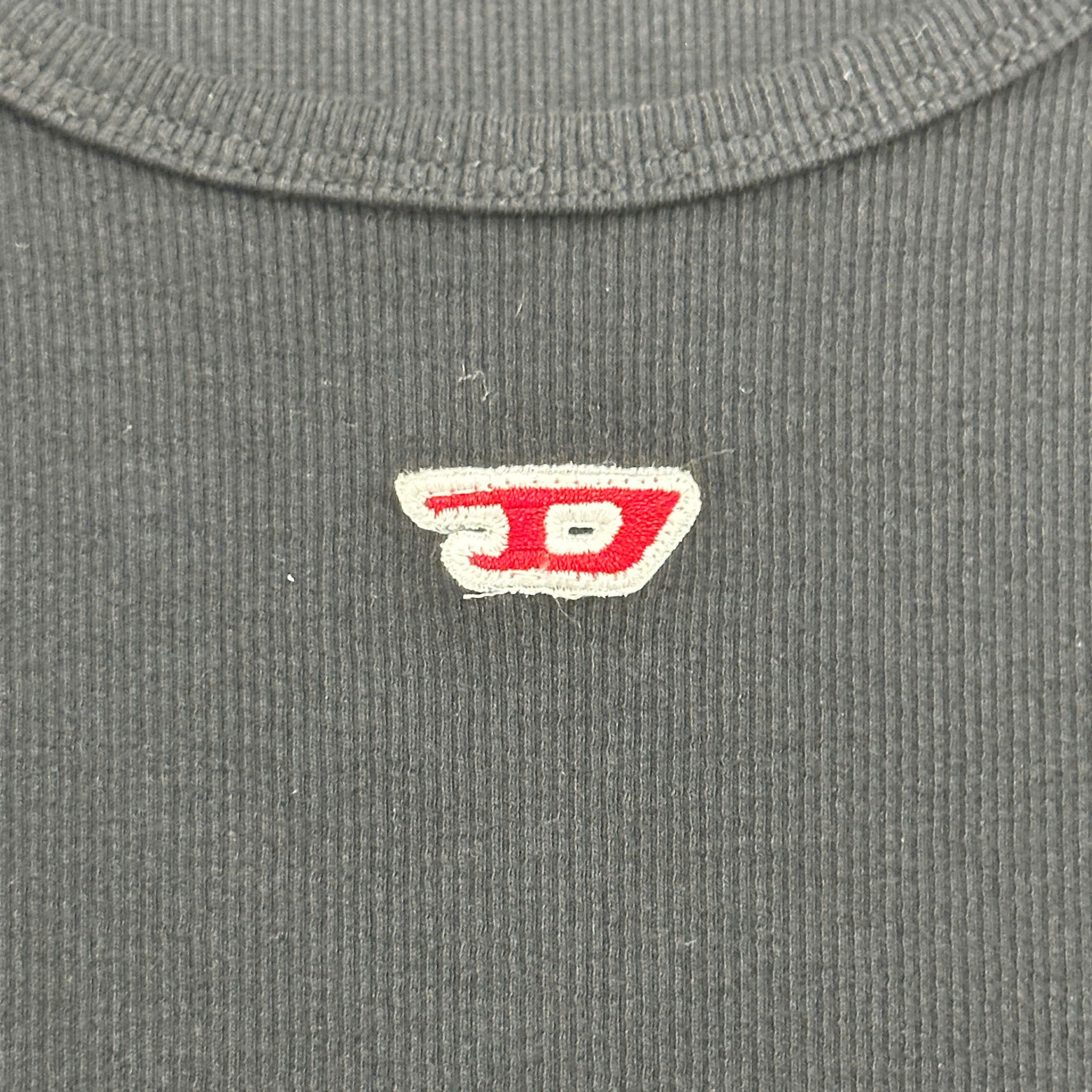 Diesel DIESEL 'T-Lifty-D' Tank Top BLACK Size L / US 10 / IT 46 - 4 Thumbnail