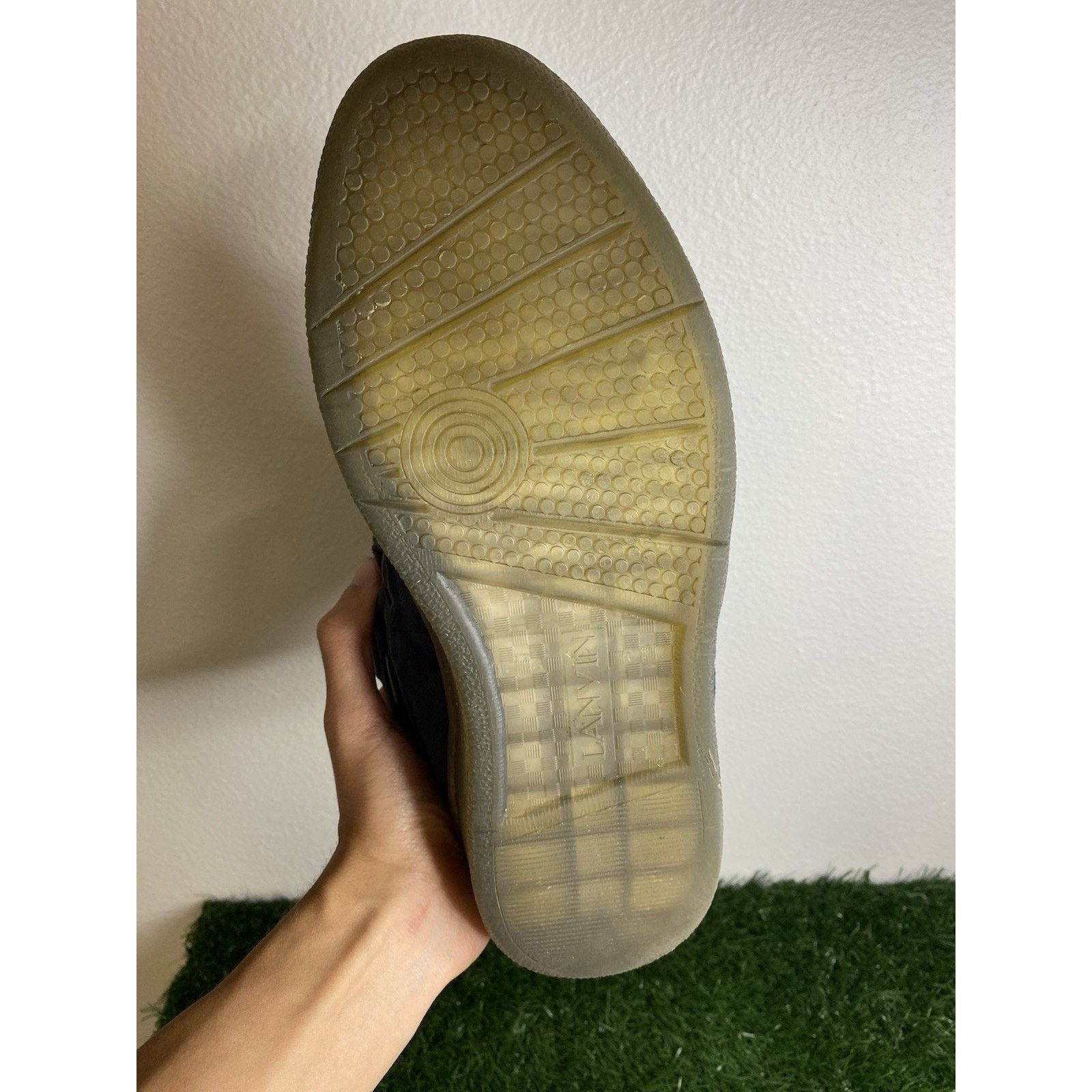 Lanvin Lanvin Curb Sneakers “ Navy Blue “ | Size 43 EU ( 10 US ) Size US 10 / EU 43 - 15 Thumbnail