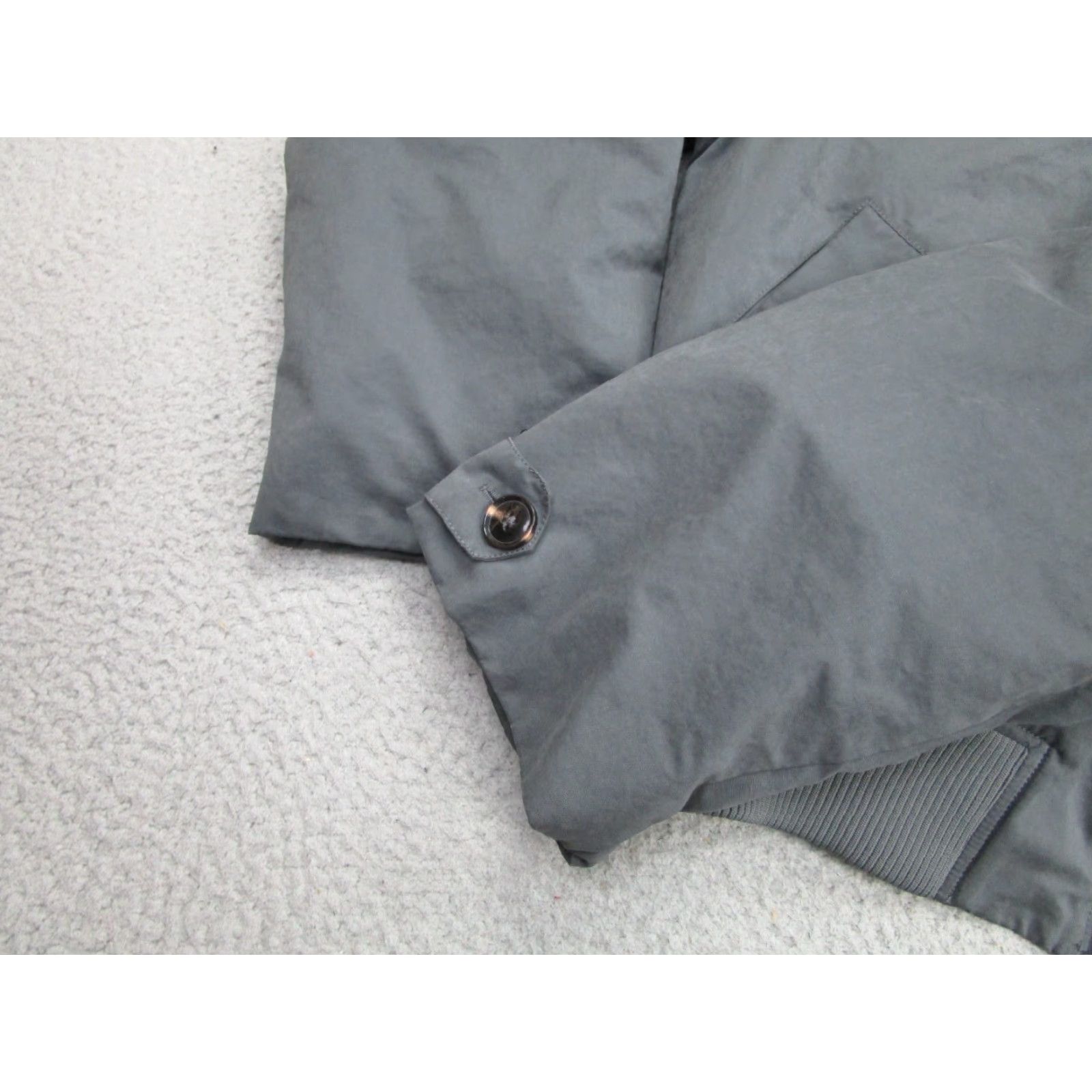 Vintage Scuffers Mens Jacket M Gray Bomber Full Zip Quilted Lining Insulated" Size US M / EU 48-50 / 2 - 6 Thumbnail