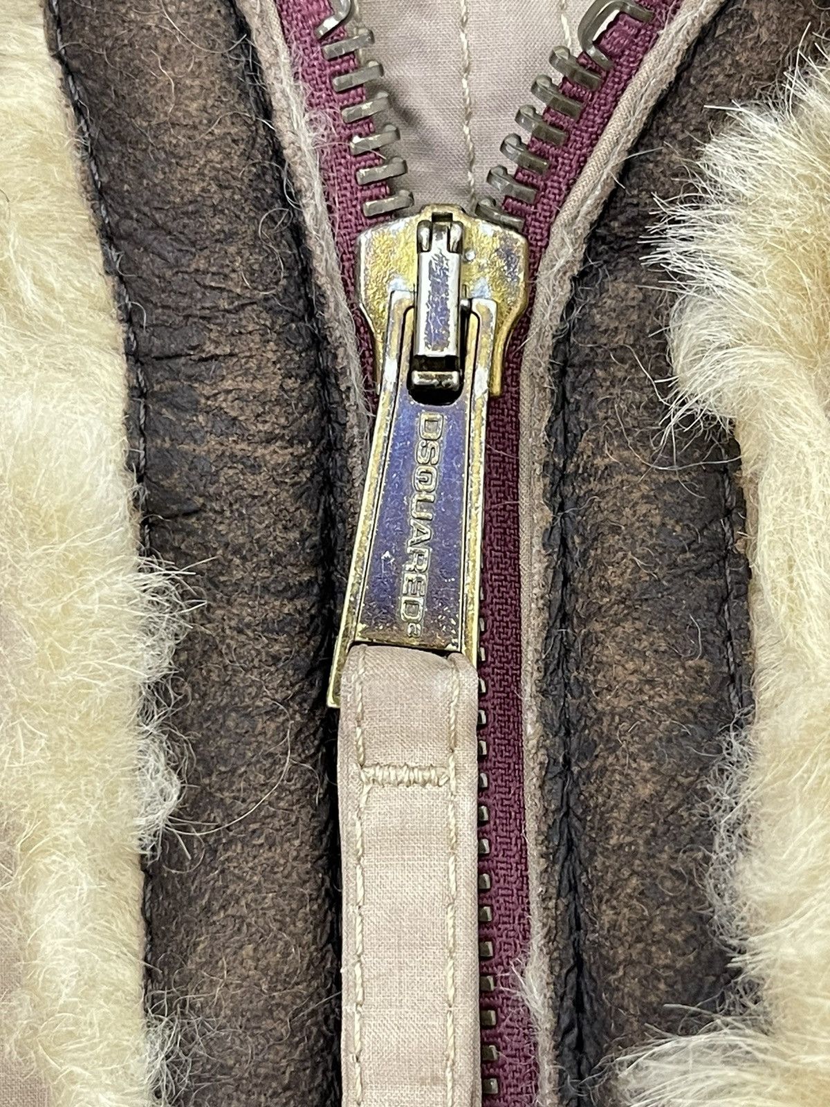 Dsquared2 Bomber Style Dsquared2 Italy Waxed Shearling Parts Slim 5🟩4 Size US M / EU 48-50 / 2 - 22 Thumbnail