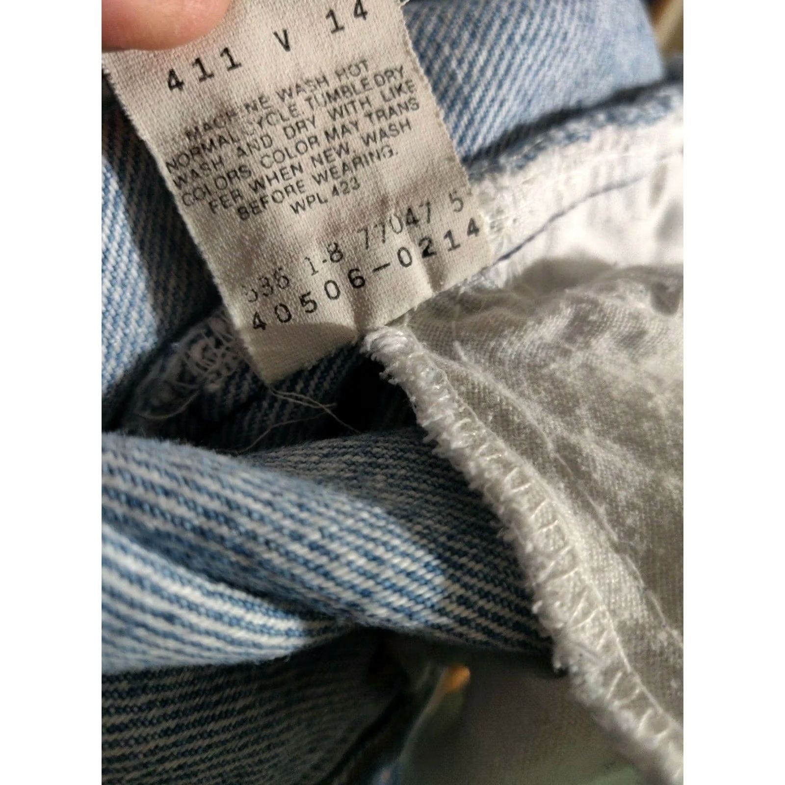 Levi's VINTAGE Levi's Jeans Orange Tab Light Denim USA Mens 38x30 Size US 38 / EU 54 - 6 Thumbnail