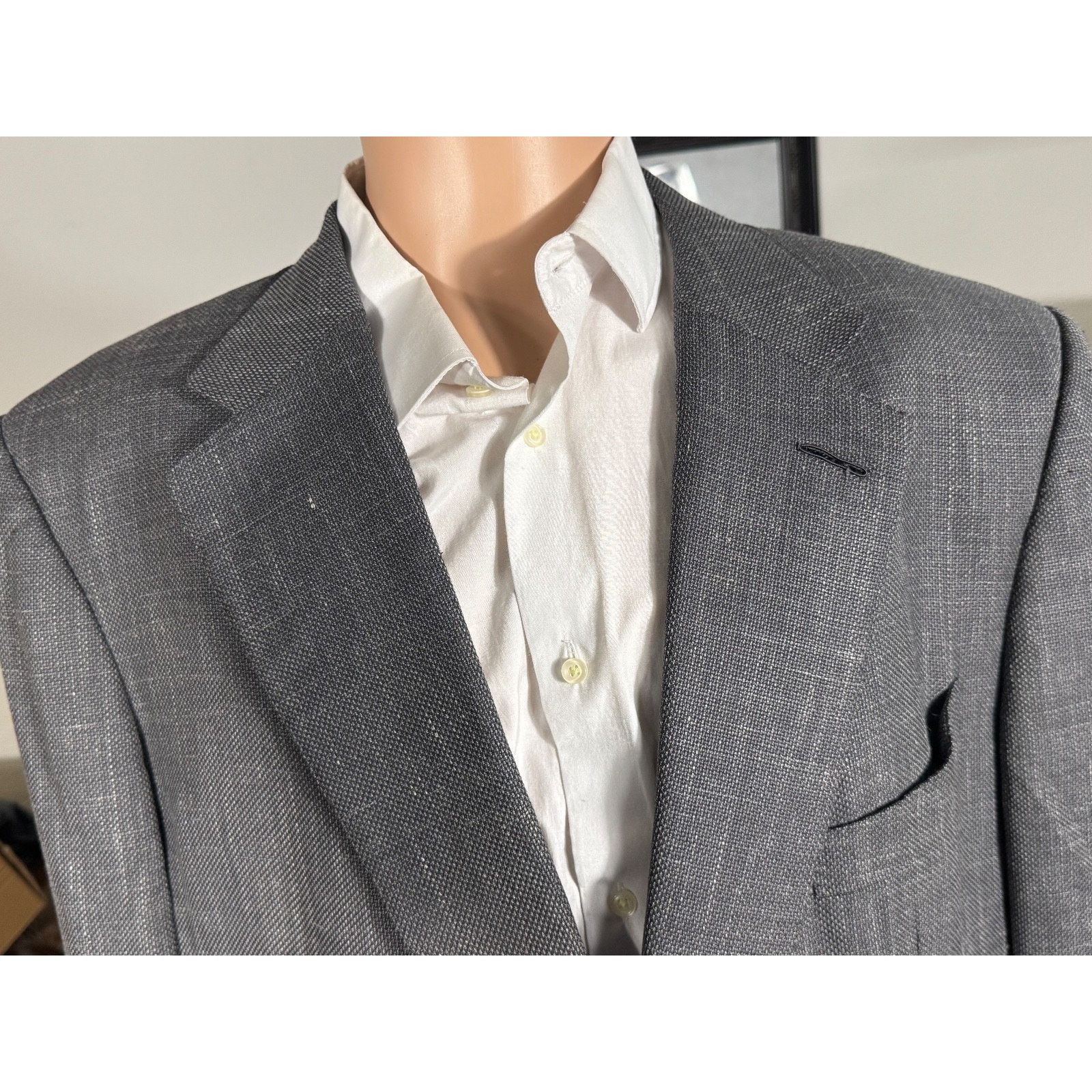 Tom Ford Tom Ford Wool Linen Silk Sport Jacket 60R 50R US Size 50R - 9 Thumbnail