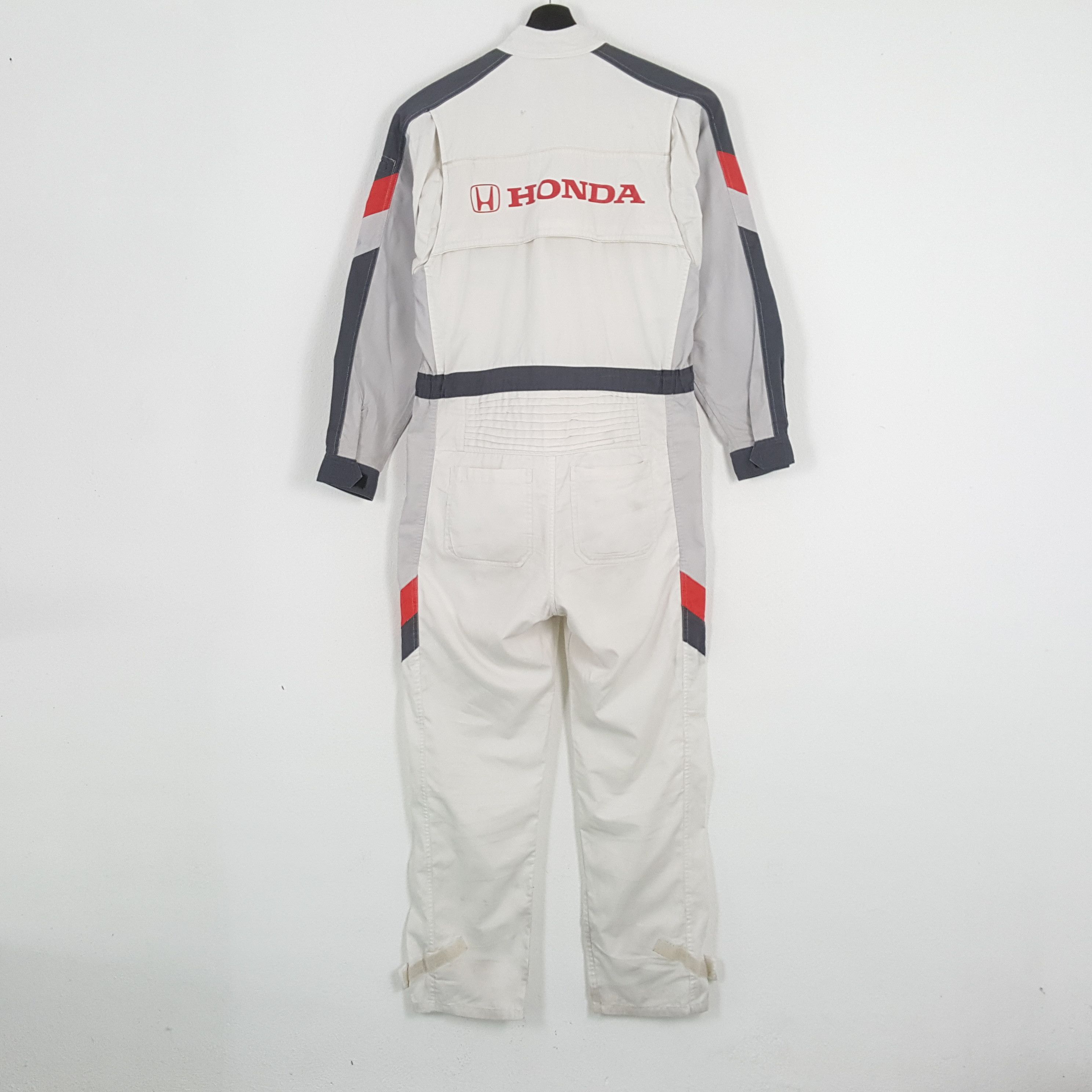Honda × Vintage HONDA Japanese Motorsports Racing Workwear Coverall Jacket Size US M / EU 48-50 / 2 - 1 Thumbnail