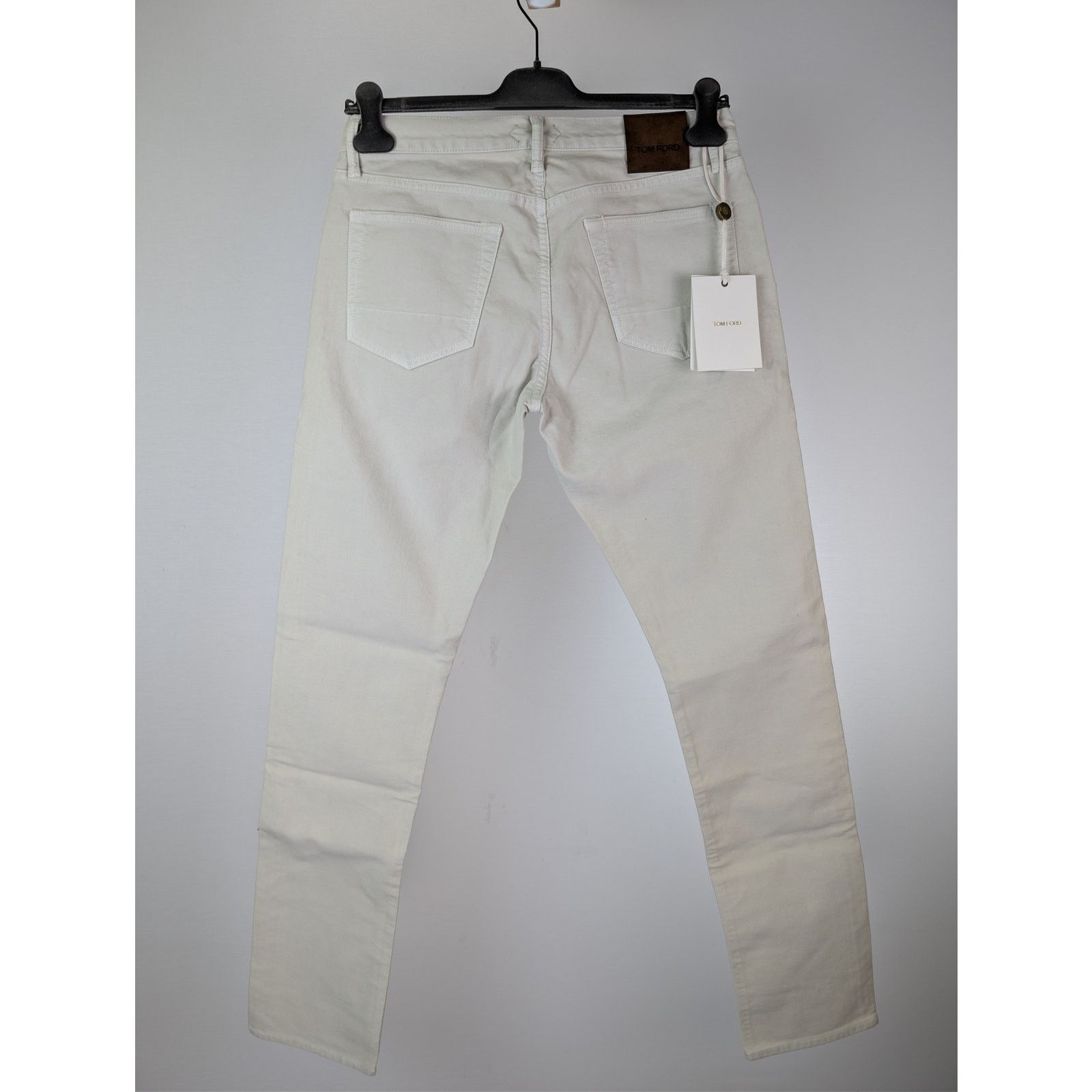 Tom Ford o1rshd1 Slim Fit Denim Jeans in Light Yellow 30 Size US 30 / EU 46 - 10 Thumbnail