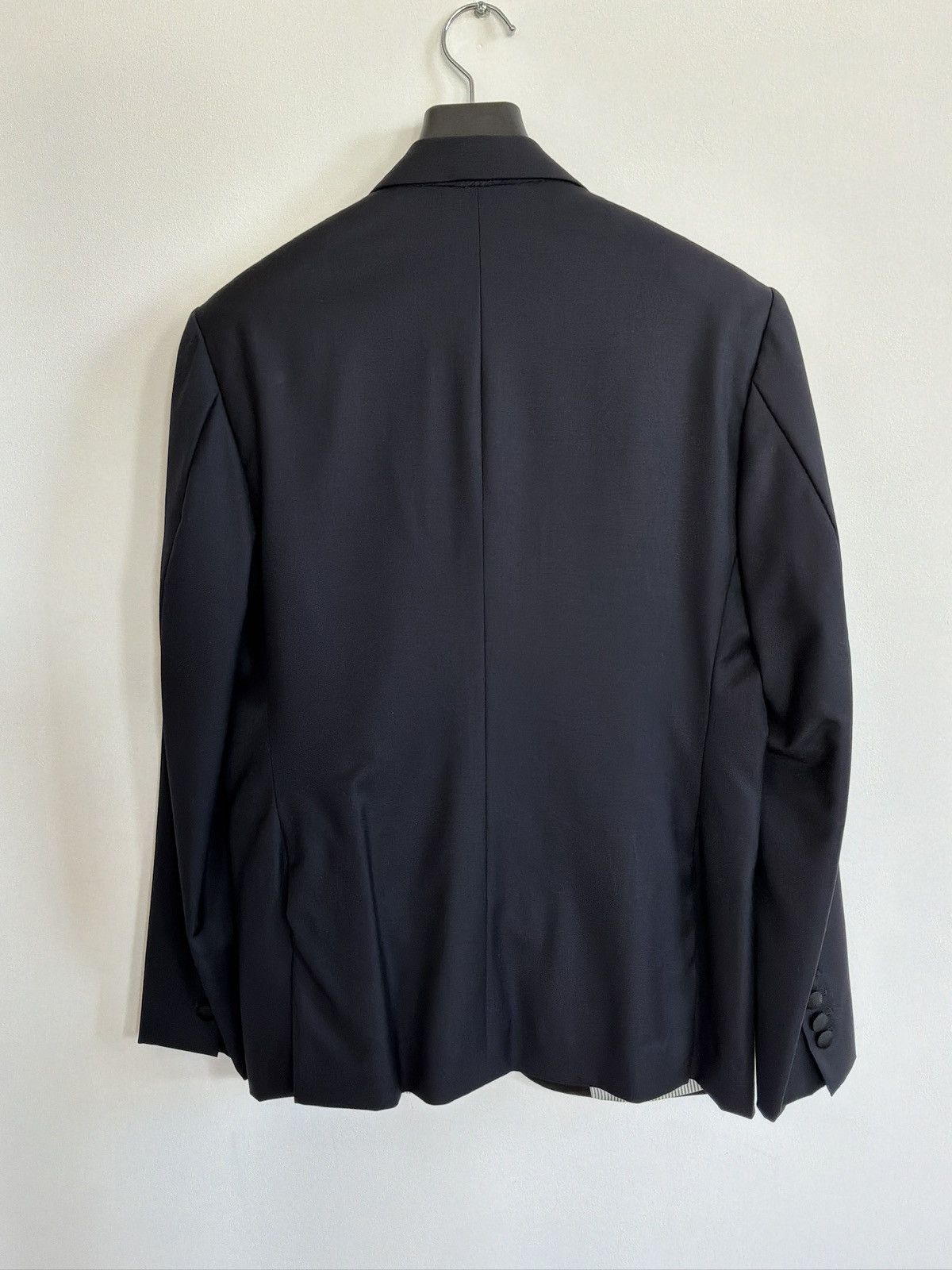 Brooklyn Tailors Brooklyn Tailors Navy Italian Wool and Silk Tuxedo Size 40 Size 40R - 2 Thumbnail