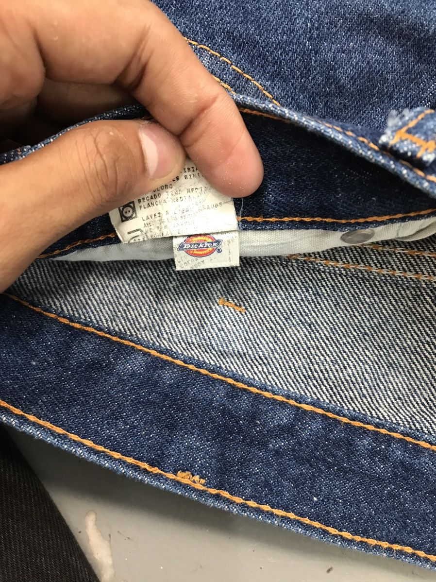 Dickies × Vintage Vintage Dickies Denim Size US 32 / EU 48 - 11 Thumbnail