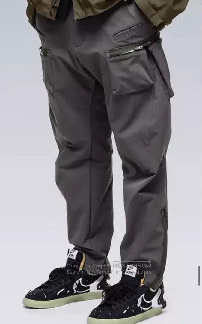 Acronym Gray and black casual pants