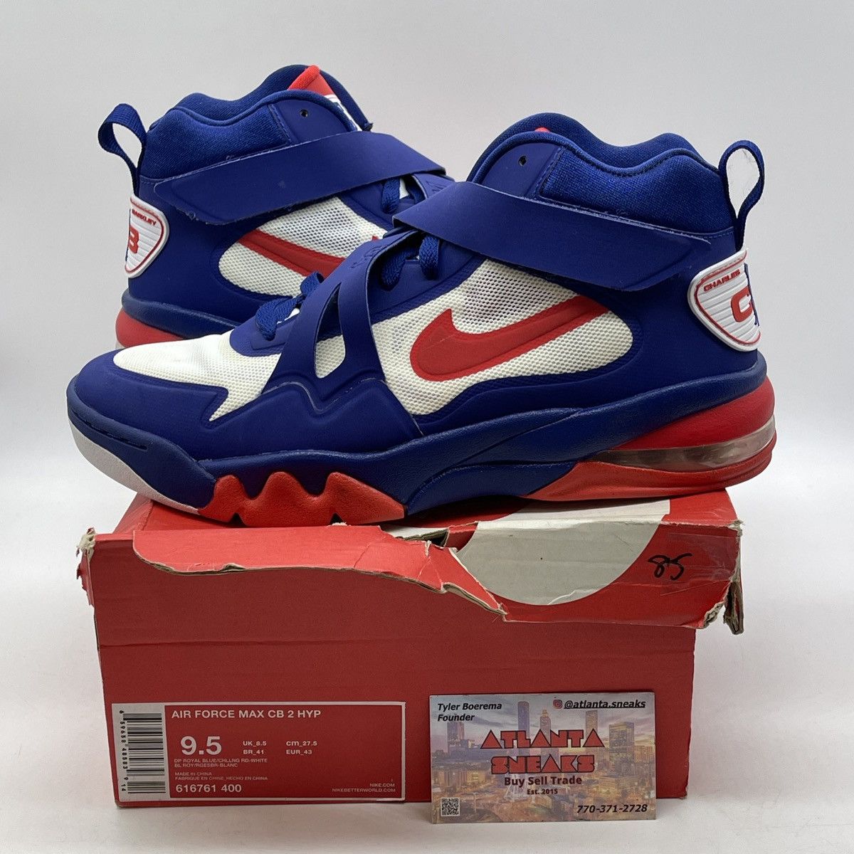 Nike Air Force Mac CB 2 hyperfuse deep roya Size US 9.5 / EU 42-43 - 1 Thumbnail