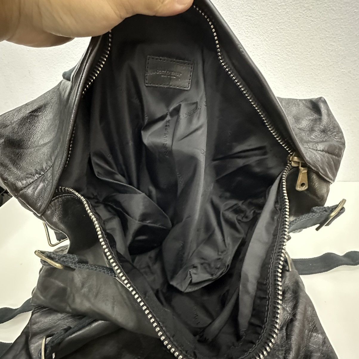 Dolce & Gabbana ‼️YES‼️D&G TACTICAL REVERSIBLE CARRY TOTE BAG LEATHER CANVAS Size ONE SIZE - 12 Thumbnail