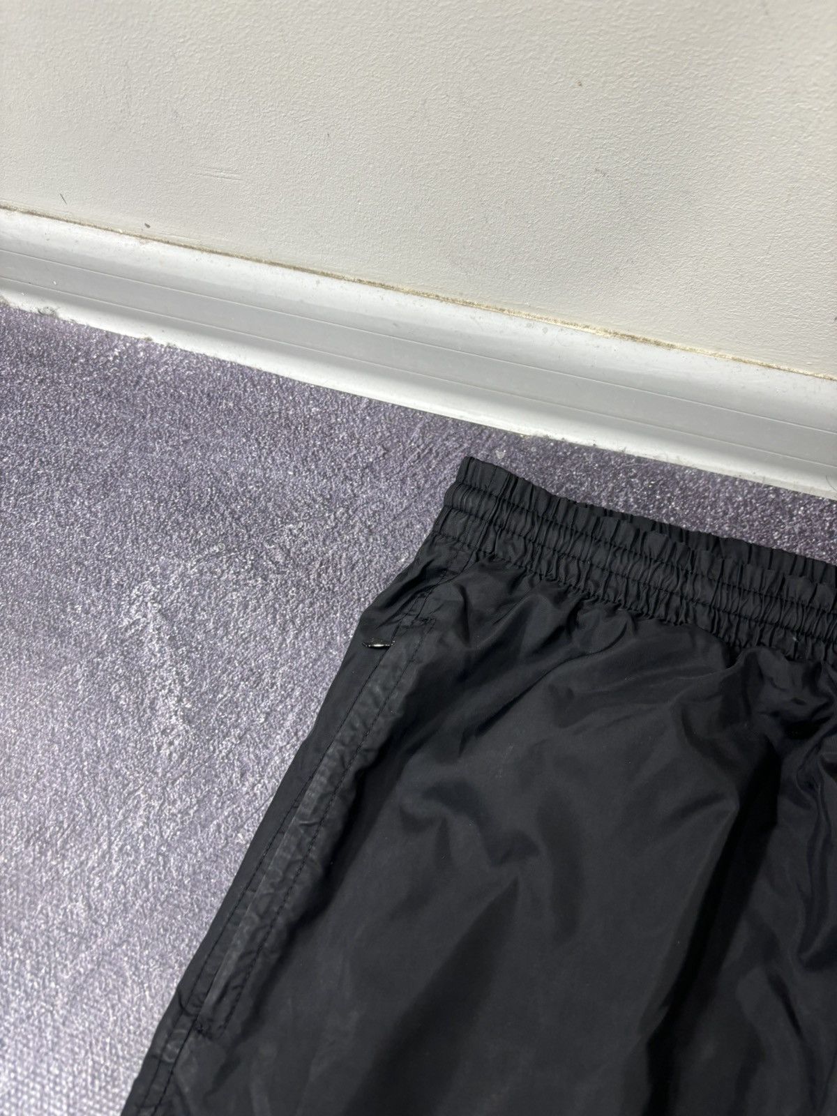 Nike Vintage 90s Nike Y2K Double Swoosh Hype Nylon Track Pants Size US 32 / EU 48 - 10 Thumbnail