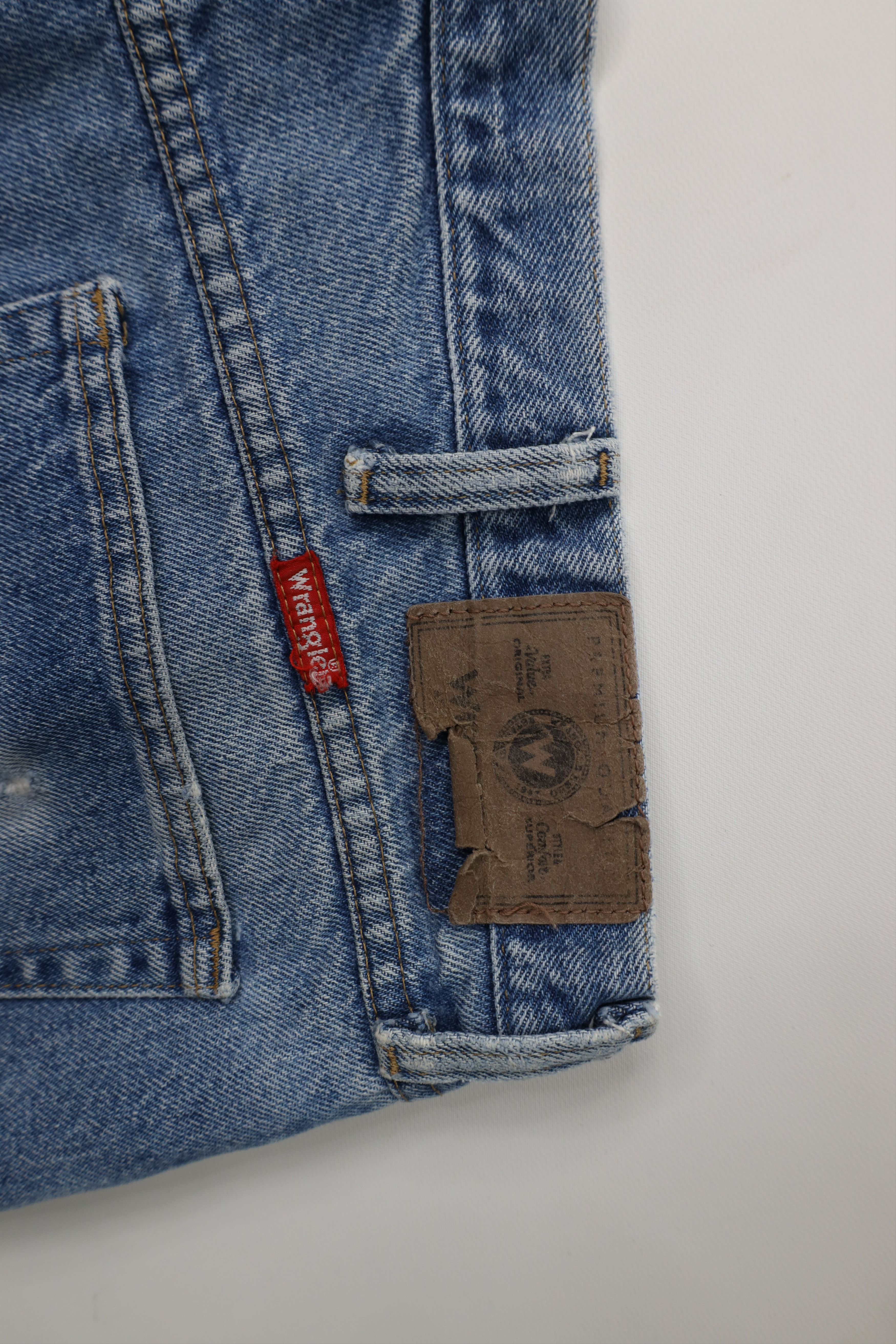 Wrangler Vintage Y2K Wrangler Cut Western Denim Jeans Blue Cotton Size US 40 / EU 56 - 16 Thumbnail