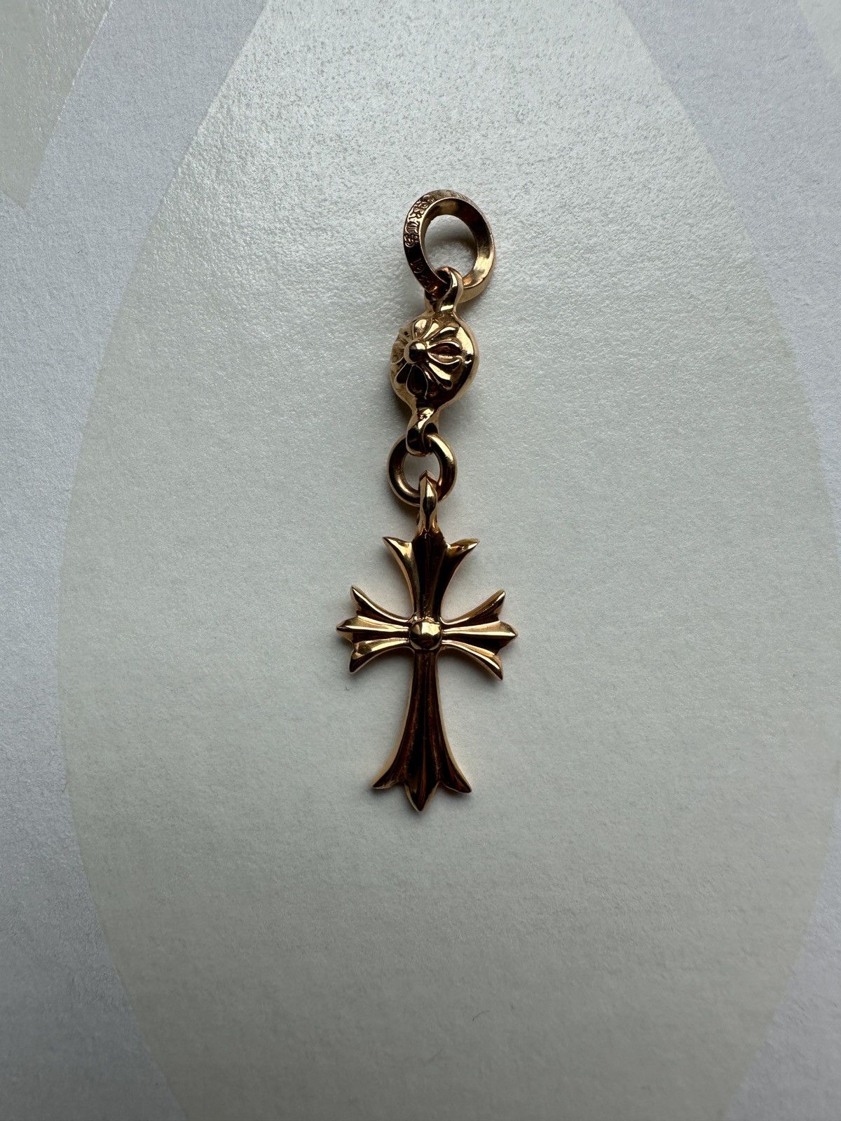 Chrome Hearts Chrome hearts 22k tiny cross pendent Size ONE SIZE - 2 Thumbnail
