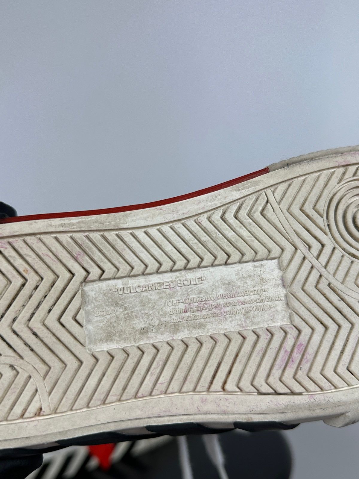 Off-White Off-White Vulcanized Virgil Abloh Low Top Sneakers Size US 8 / IT 38 - 19 Thumbnail