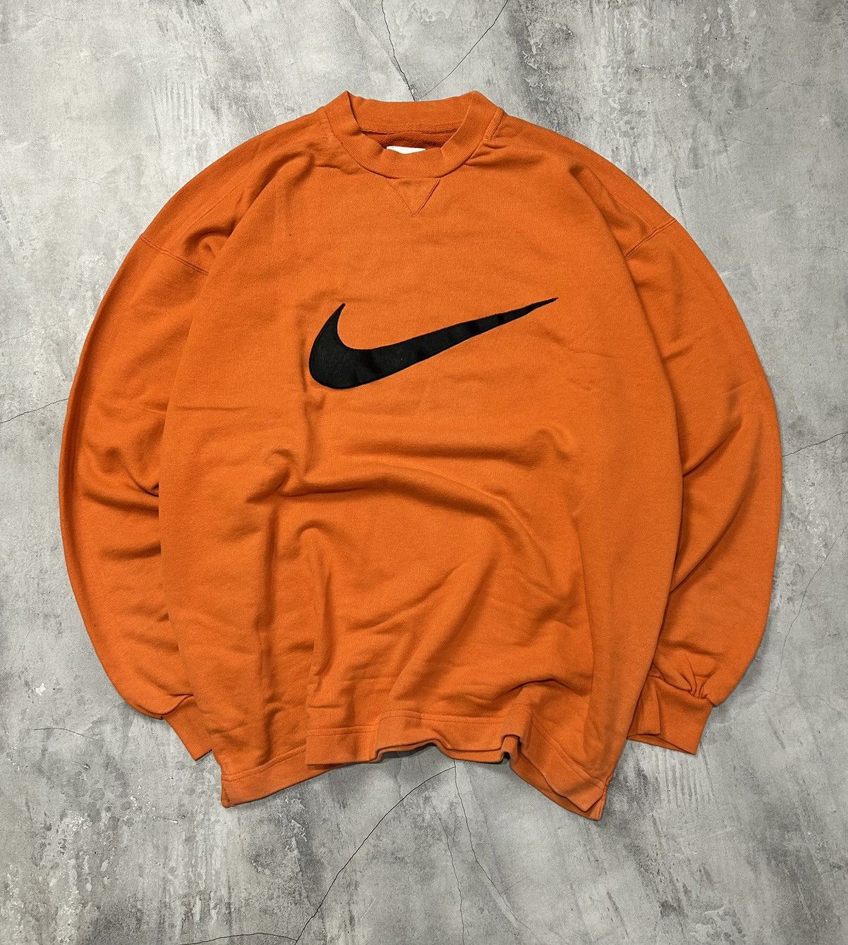 Nike × Vintage Nike Town Orange County Spell Out Pullover Jumper Sweatshirt Size US XL / EU 56 / 4 - 1 Thumbnail