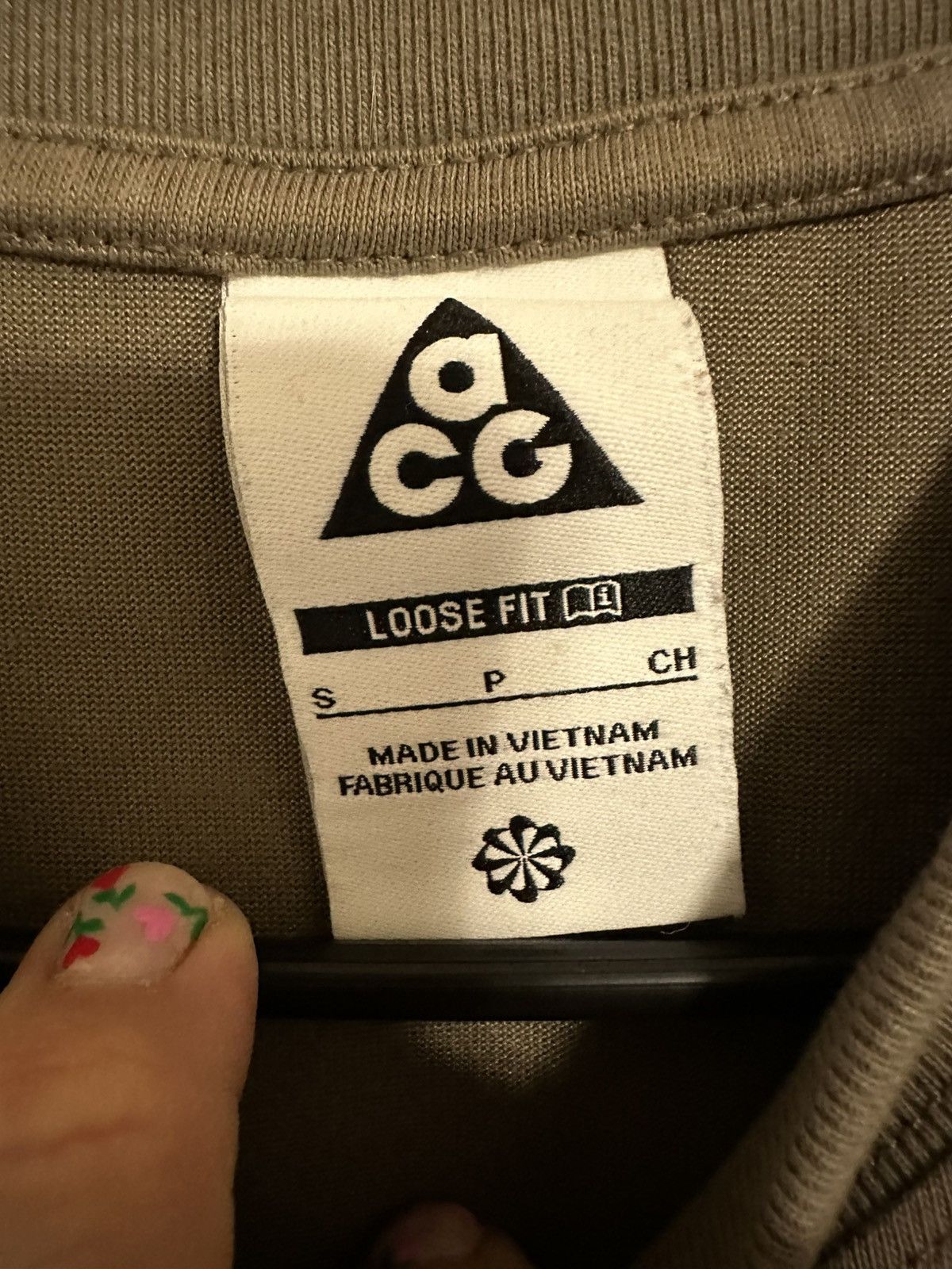 Nike ACG Nike ACG Logo Tee Size US S / EU 44-46 / 1 - 2 Thumbnail