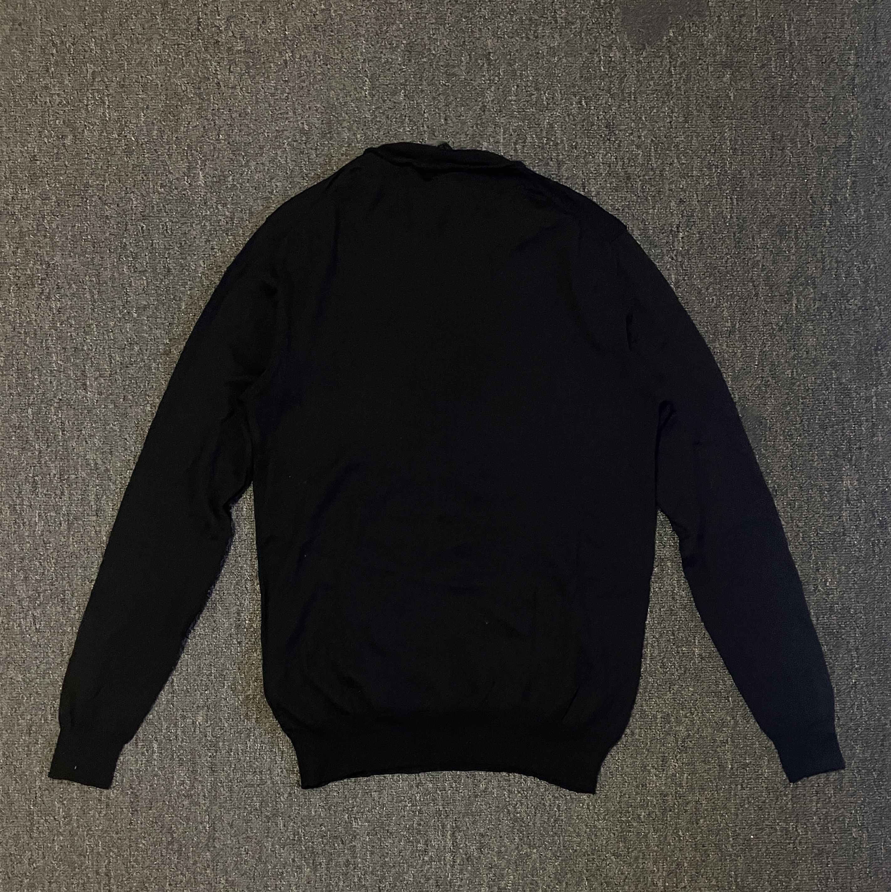 Fendi Fendi unisex black wool Knitwear/Sweaters size 48 like S Size US M / EU 48-50 / 2 - 5 Thumbnail