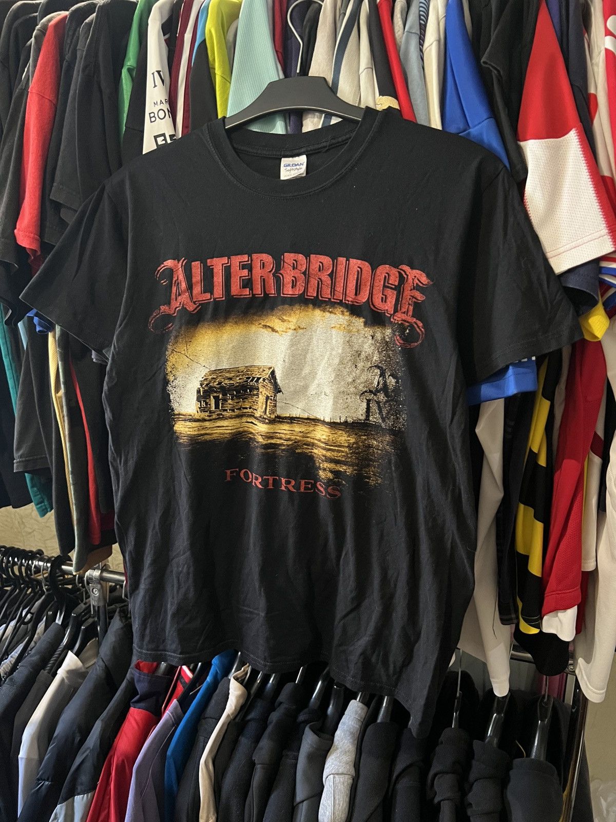 Band Tees × Vintage 2014/2015 VINTAGE ALTER BRIDGE FORTRESS AOP BAND ROCK TSHIRT Size US M / EU 48-50 / 2 - 1 Thumbnail