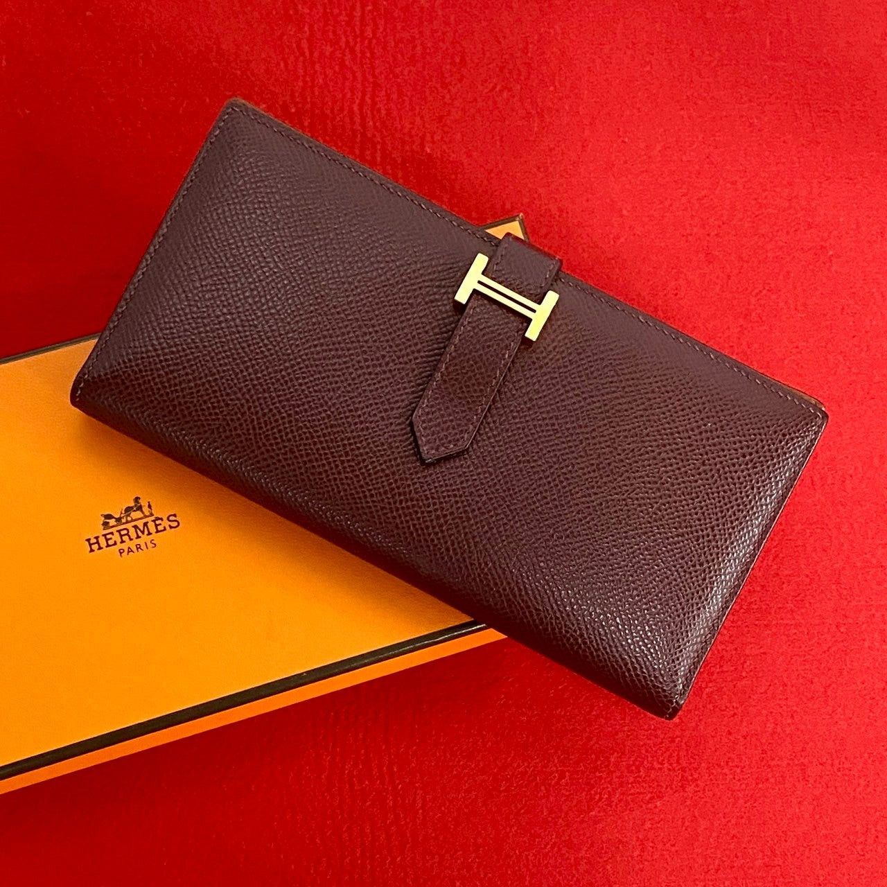 Hermes Hermes Red Leather Size ONE SIZE - 1 Thumbnail