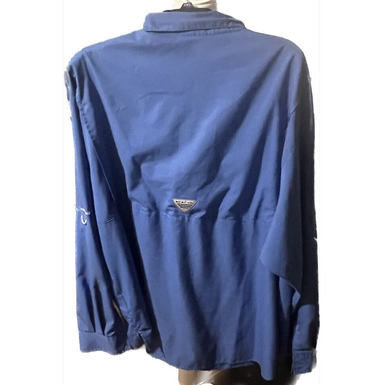 Columbia Columbia Shirt Adult 2XL XXL Blue Button Up PFG Fishing Size US XXL / EU 58 / 5 - 3 Thumbnail
