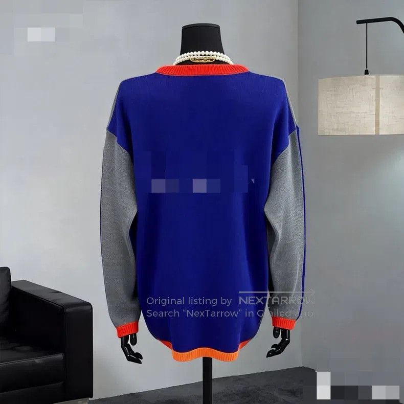 Loewe Loewe Color Block Knit Sweater Size US M / EU 48-50 / 2 - 2 Thumbnail
