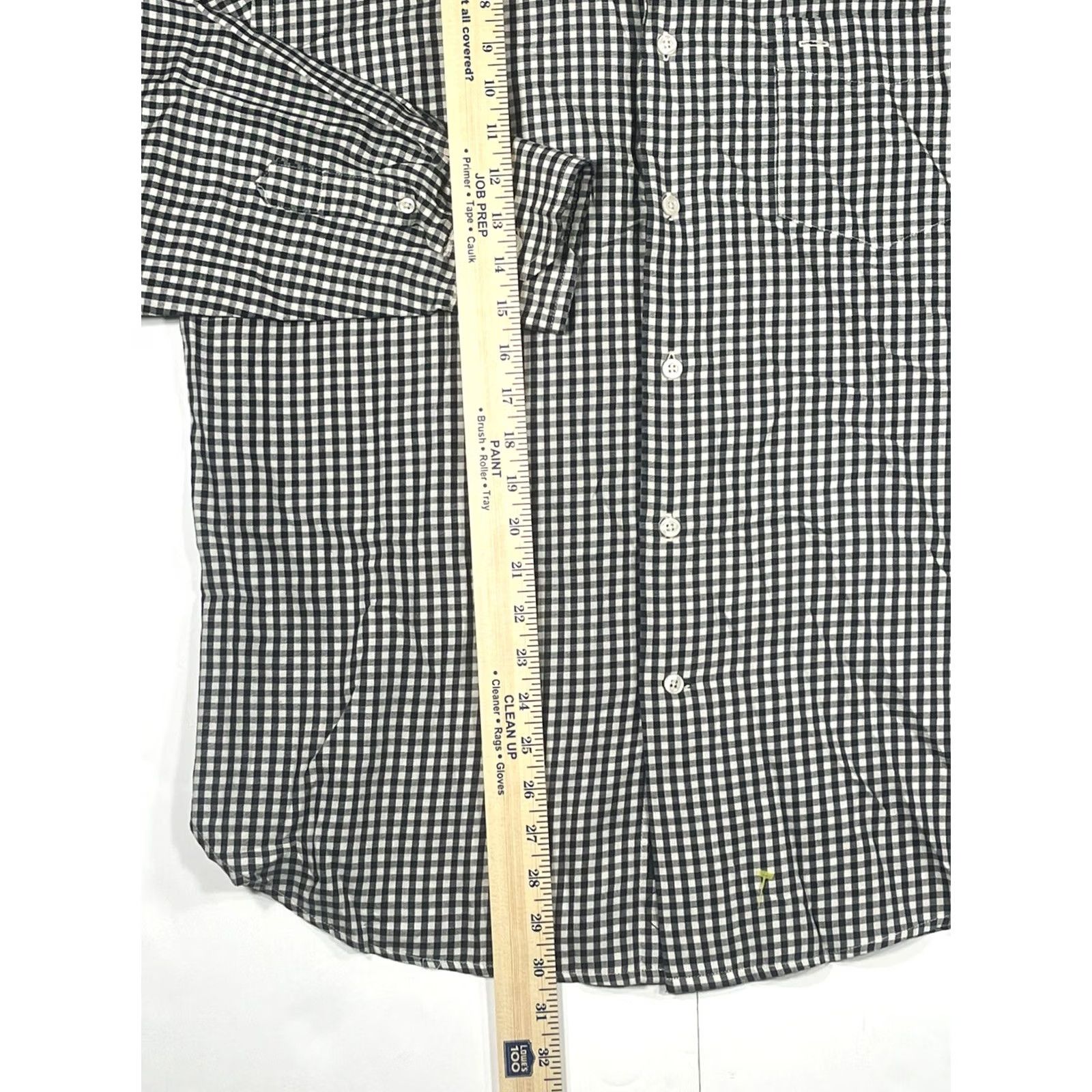 Dockers DOCKERS Shirt Mens L Multi Color Stain Defender Wrinkles Check Long Sleeve Button Down Size US L / EU 52-54 / 3 - 4 Thumbnail