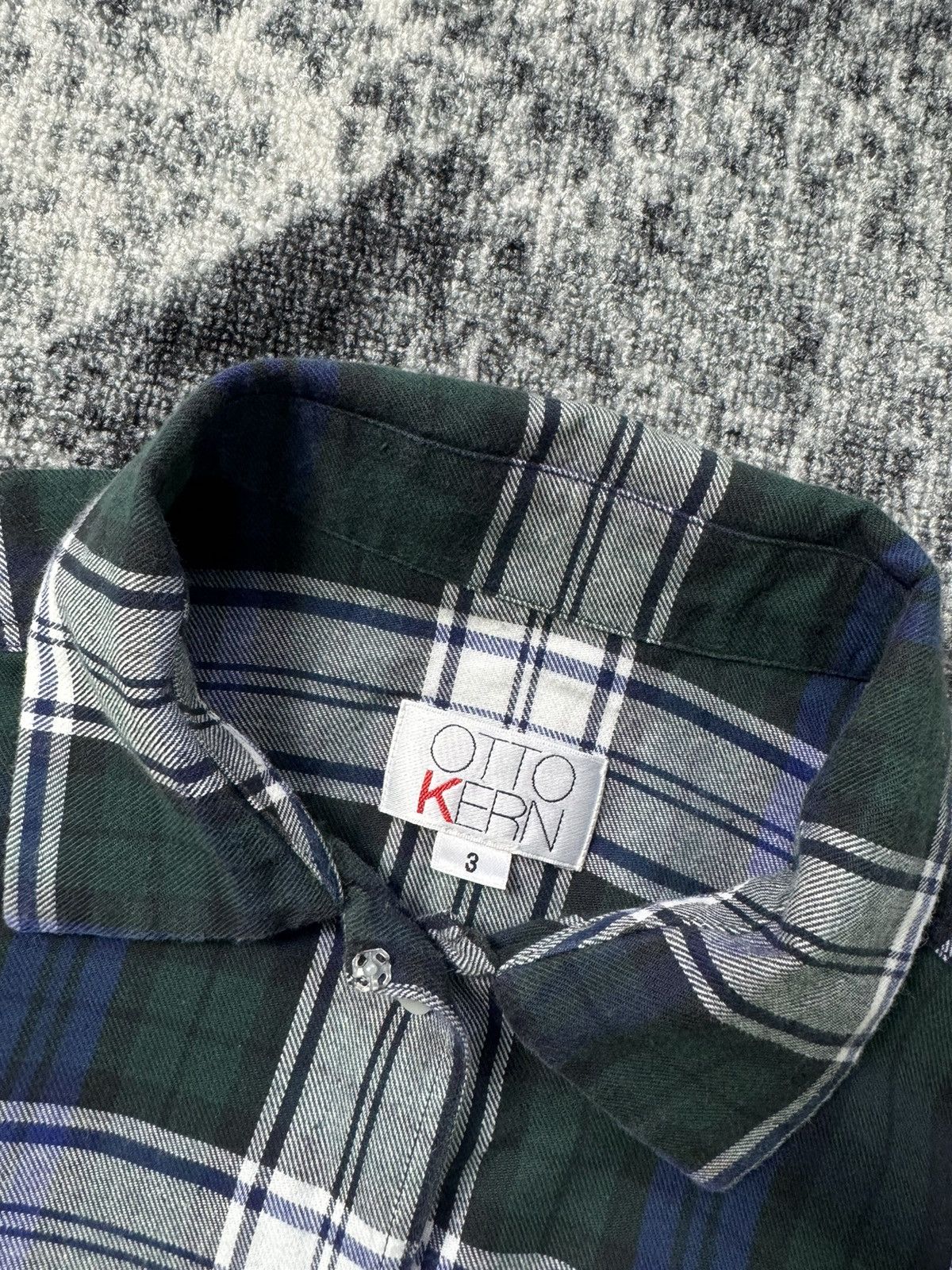 Otto × Vintage Vintage Otto Kern Shirt Button Ups Long Sleeve Size US L / EU 52-54 / 3 - 3 Thumbnail