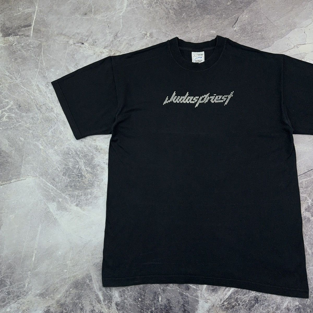 Band Tees × Judas Priest Vintage Judas Priest T shirt 90s Metal Rock Band 90s Size US L / EU 52-54 / 3 - 6 Thumbnail