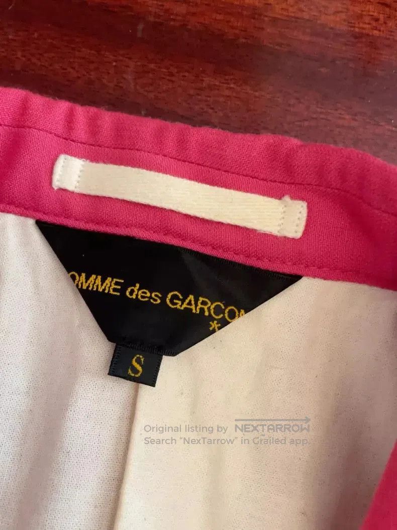 Comme des Garcons CDG Runway Pink Wool Blazer S - dmc. Size US S / EU 44-46 / 1 - 2 Thumbnail