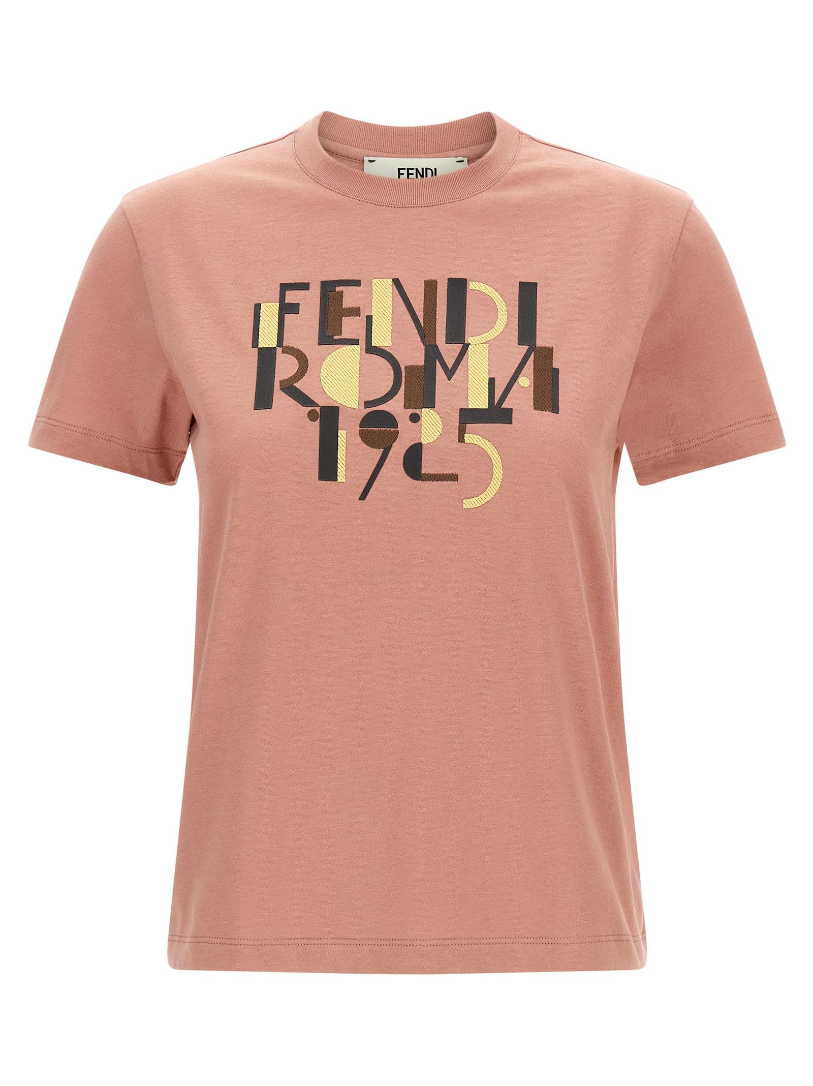 Fendi 'Fendi Roma 1925' T-Shirt Size S / US 4 / IT 40 - 1 Thumbnail