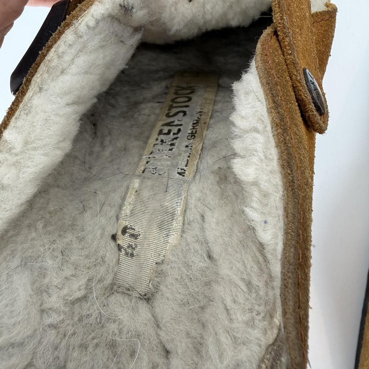Birkenstock Birkenstock Brown Shearling Mules 40 US 9,5 Size US 9.5 / IT 39.5 - 3 Thumbnail