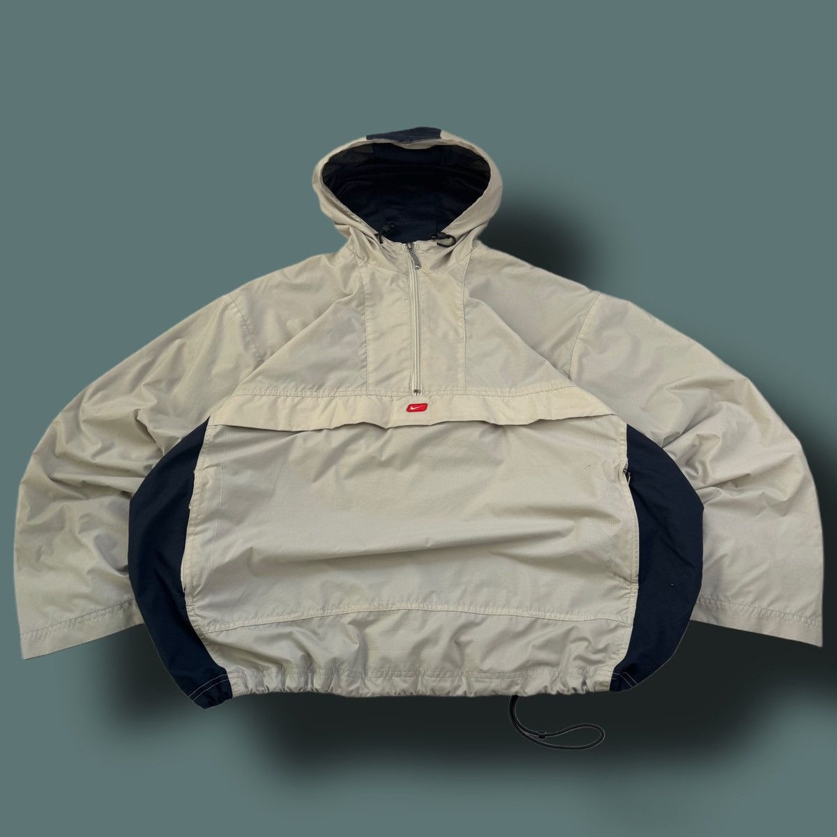 Nike × Nike ACG NIKE 1/3 ZIP VINTAGE CENTER LOGO OVERSIZE NYLON LIGHT JACKET Size US M / EU 48-50 / 2 - 1 Thumbnail