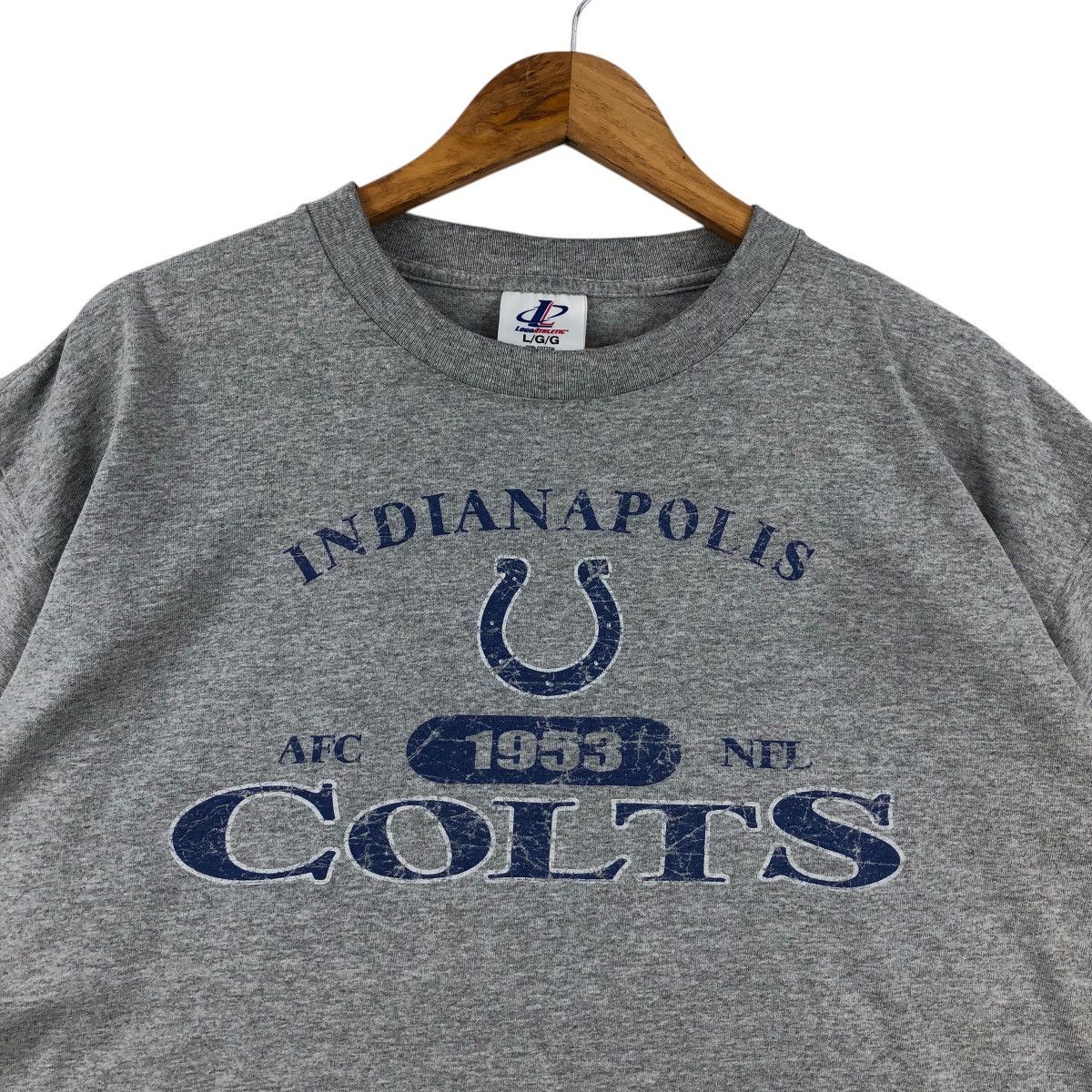 Vintage Vintage Indiana Polis COLTS Tee Shirt Size US L / EU 52-54 / 3 - 2 Thumbnail