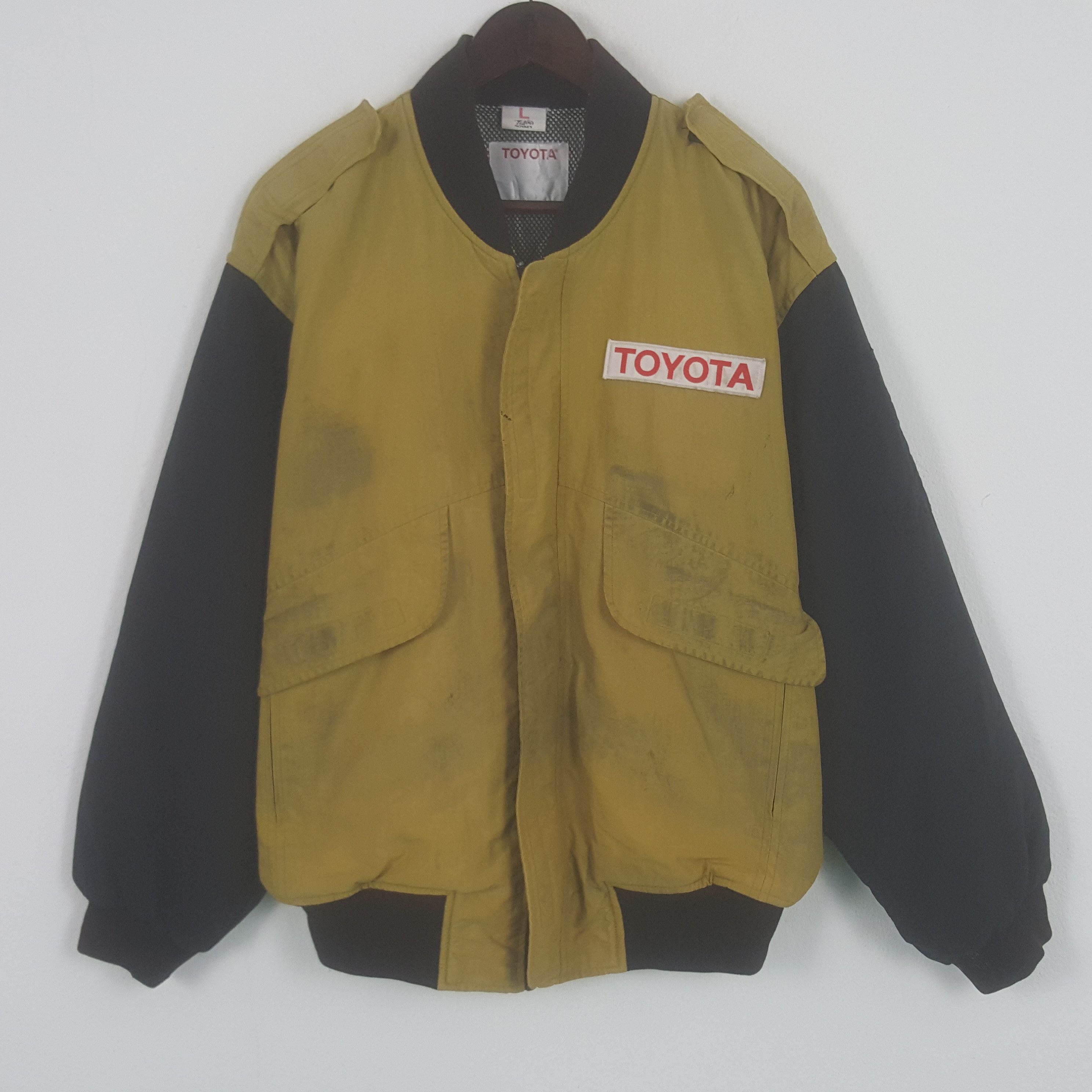 Japanese Brand × Vintage Vintage TRD Racing Development Custom Toyota Bomber Jacket Size US L / EU 52-54 / 3 - 3 Thumbnail