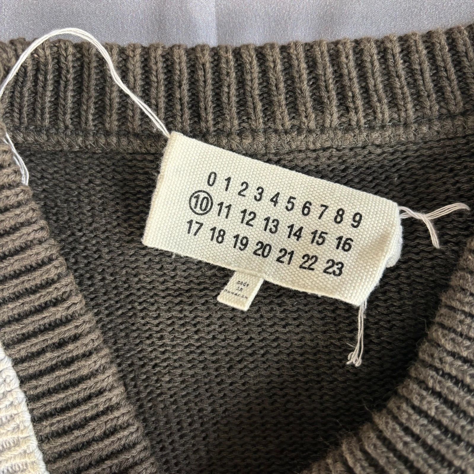 Maison Margiela Margiela stripe knit vest Size US L / EU 52-54 / 3 - 4 Thumbnail