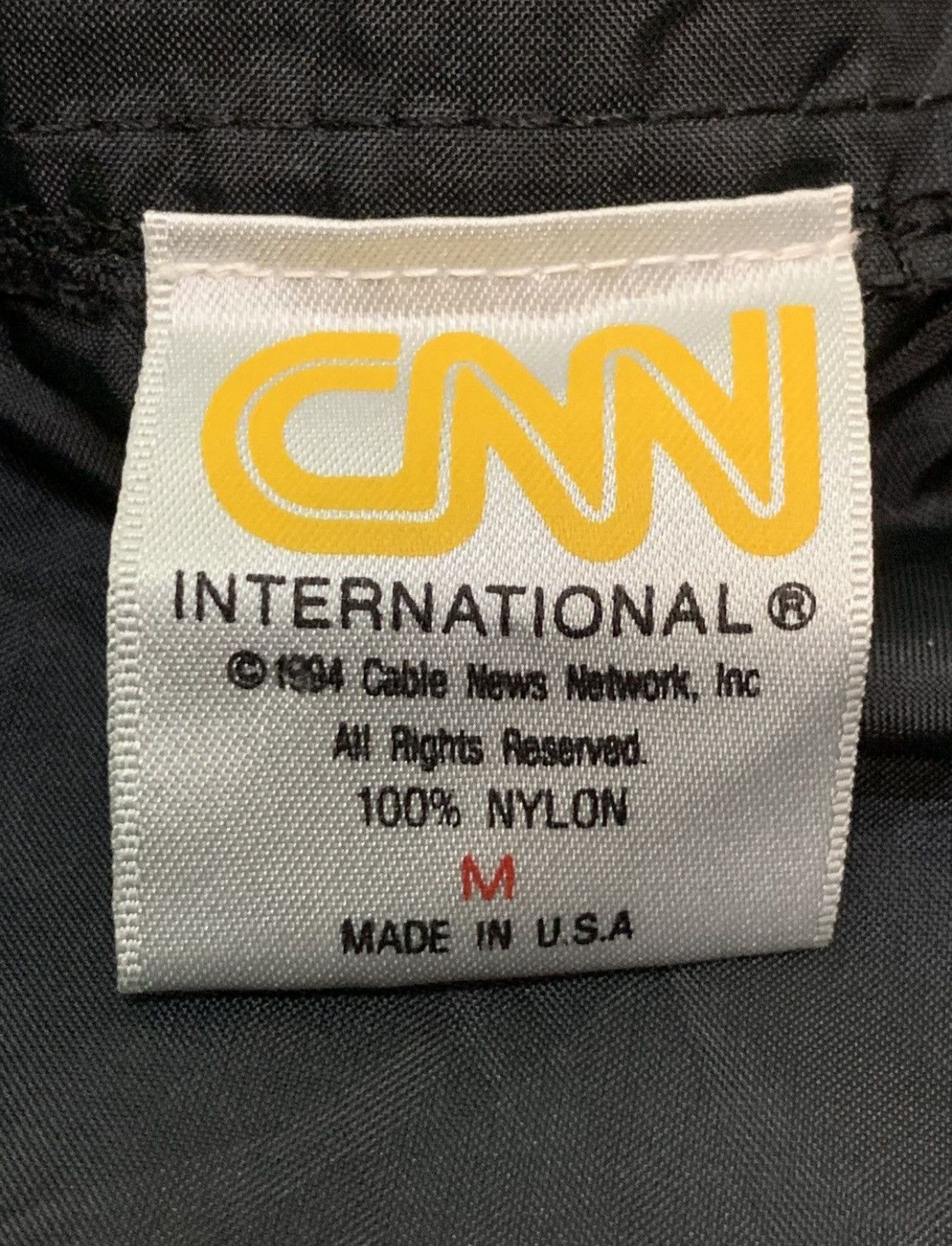 Other Rare Design Vintage CNN International Button Up Windbreaker Size US M / EU 48-50 / 2 - 4 Thumbnail