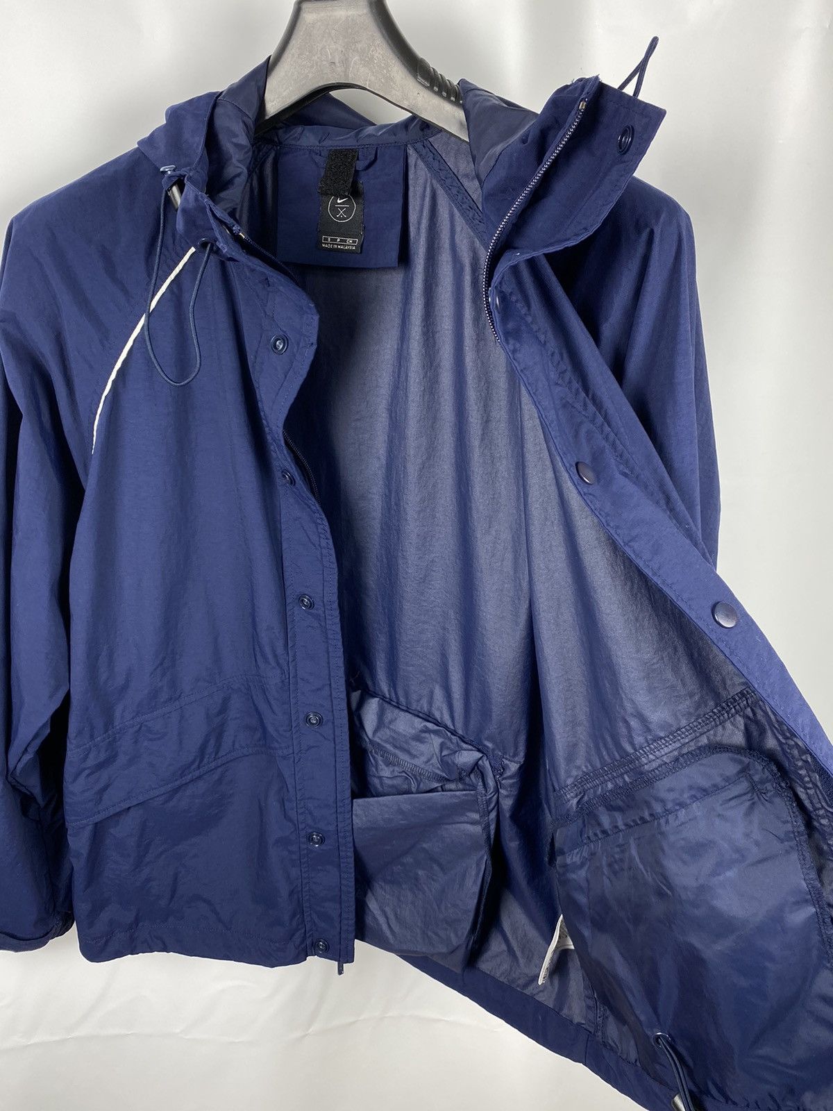 Nike × Vintage Nike Vintage Windbreaker Hooded Jacket size S Size US S / EU 44-46 / 1 - 12 Thumbnail