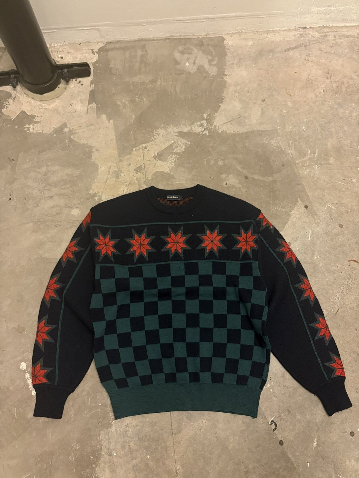 Yves Saint Laurent YSL Men’s Knit Sweater Size US M / EU 48-50 / 2 - 1 Thumbnail