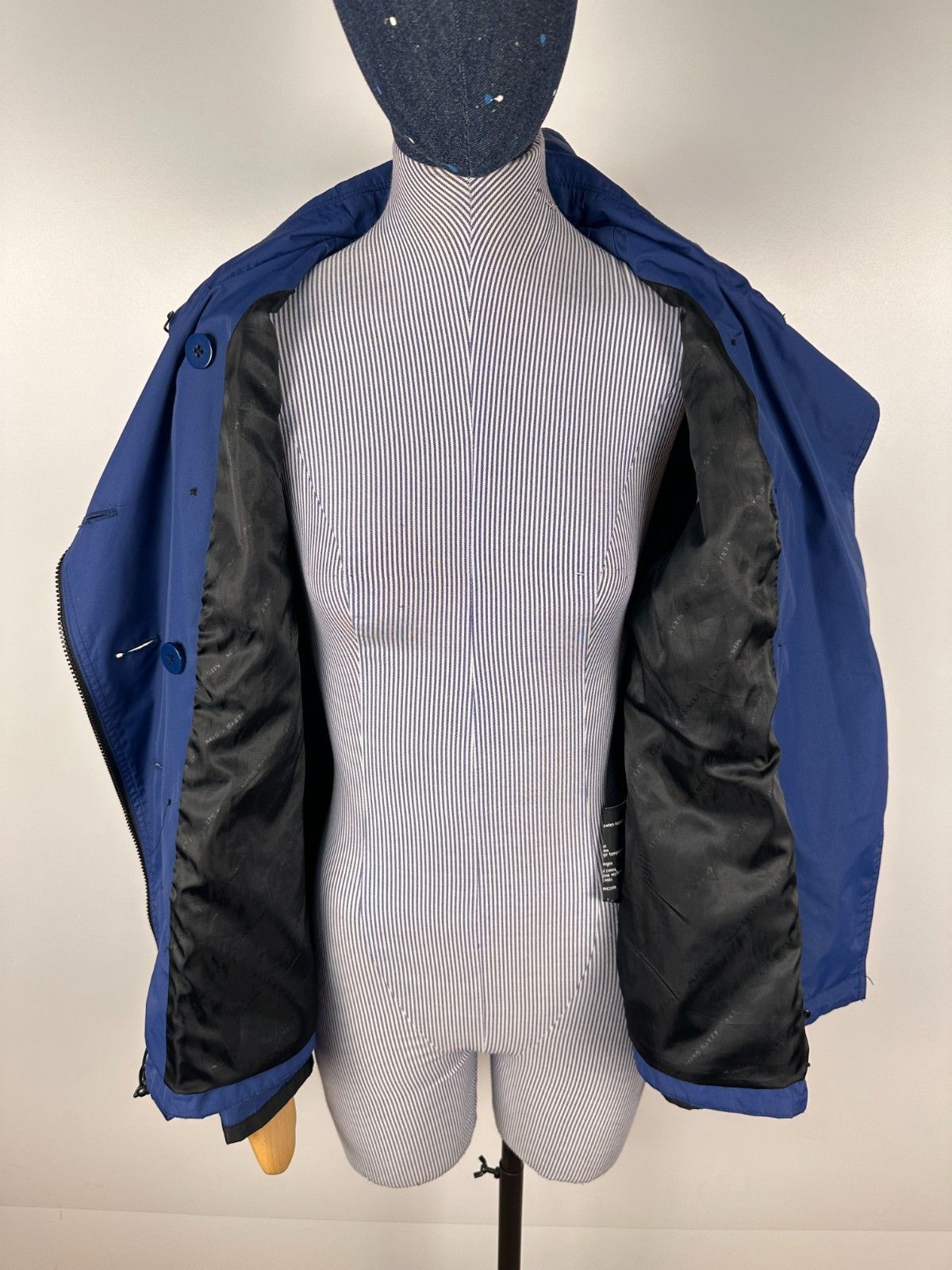 Miss Sixty Miss Sixty Crop Trench Coat Womens Blue Size M Size M / US 6-8 / IT 42-44 - 9 Thumbnail