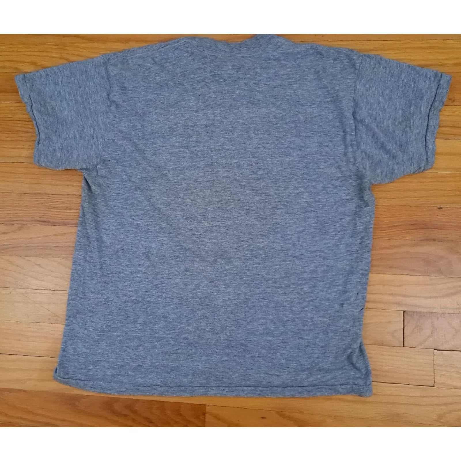 Vintage Detroit Tigers T-Shirt LG Men's Short Sleeve Gray USA 1980s Sportswear Single Stitch Size US L / EU 52-54 / 3 - 6 Thumbnail