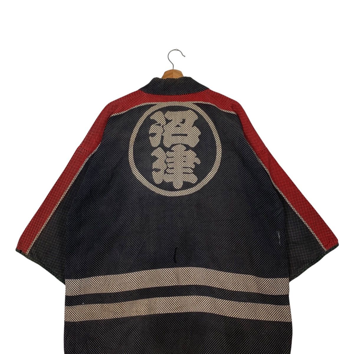 NUMAZU Fire Brigade Thick Weave Sashiko Kimono #2376-C106