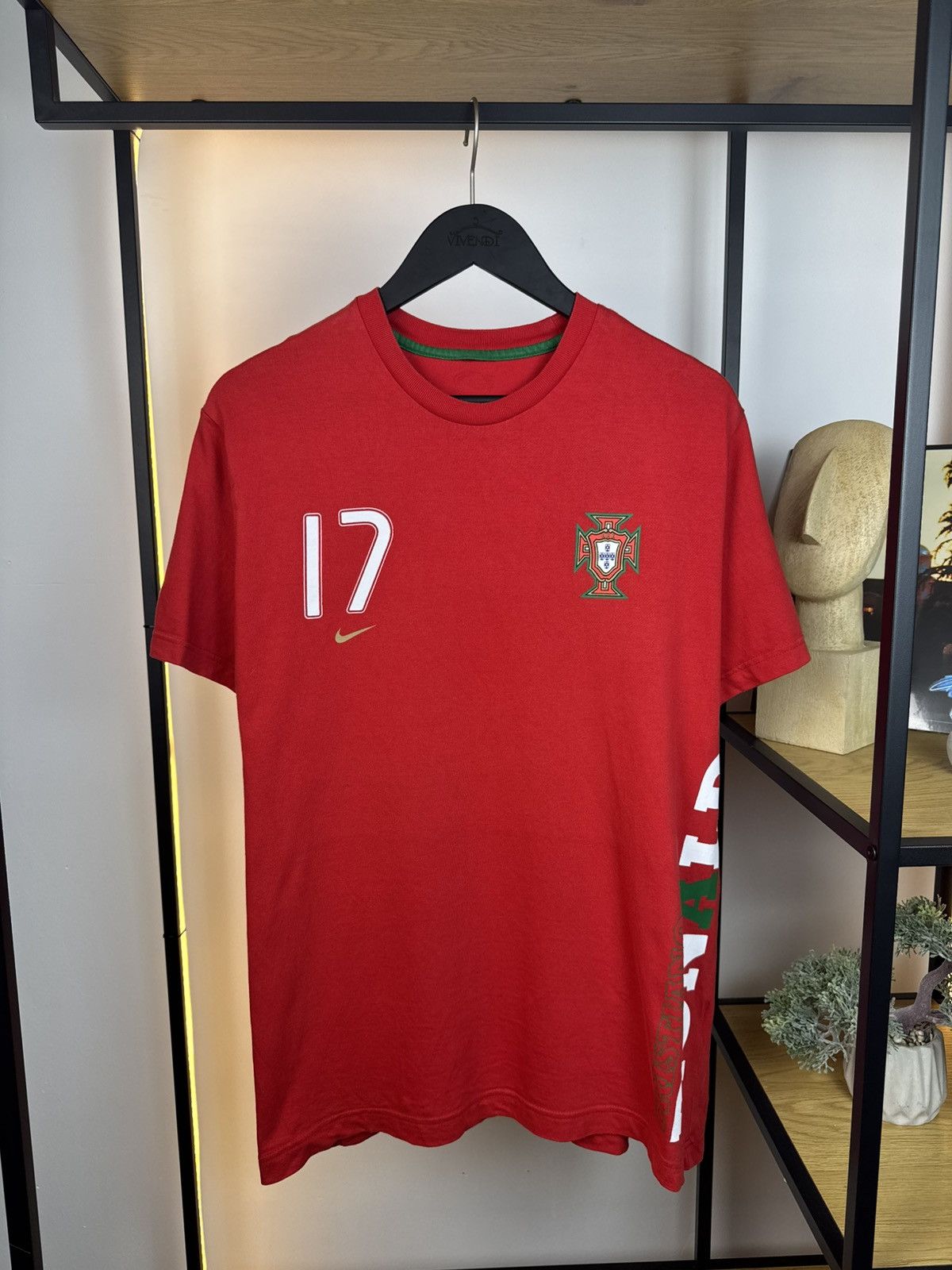 Nike × Vintage Nike Portugal #17 Ronaldo Train Football Jersey Soccer Size US XL / EU 56 / 4 - 1 Thumbnail