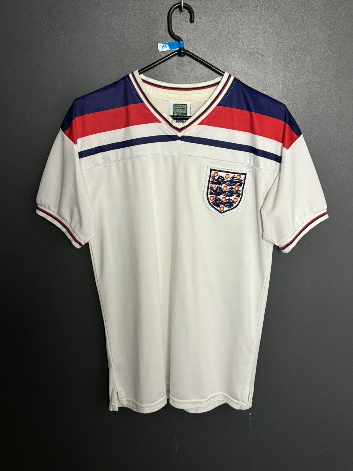 Other England National Team 80/83 Home Football Jersey T-Shirt Size US S / EU 44-46 / 1 - 1 Thumbnail