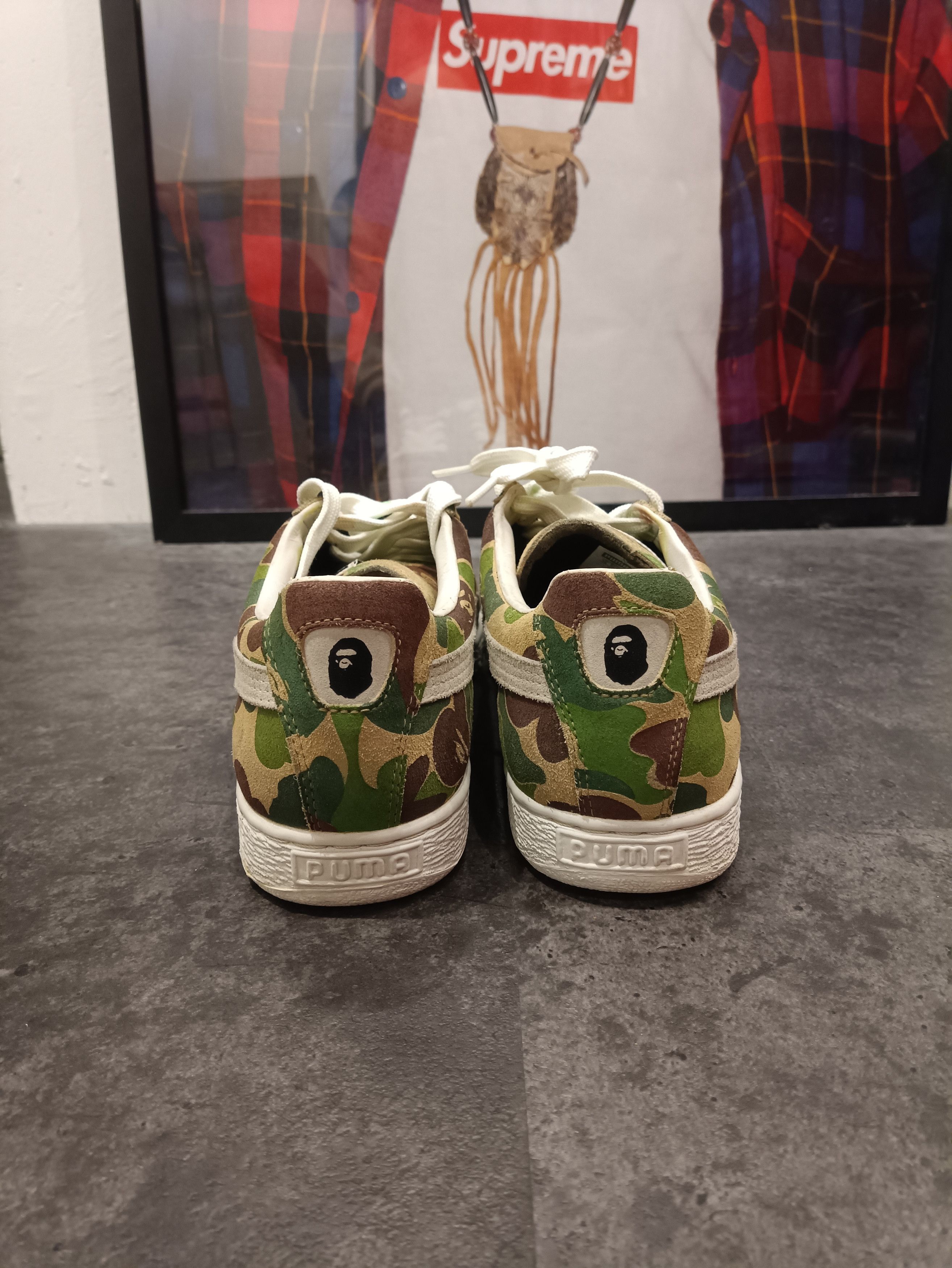 Bape × Puma Bape Puma Clyde Unreleased Sample Size US 11 / EU 44 - 5 Thumbnail