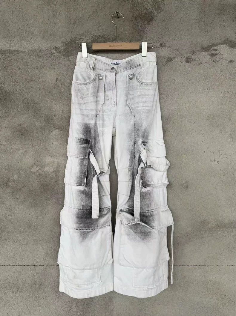 Acne Studios Acne Studios Baggy Pants with Dirty Dye Size US 32 / EU 48 - 1 Thumbnail