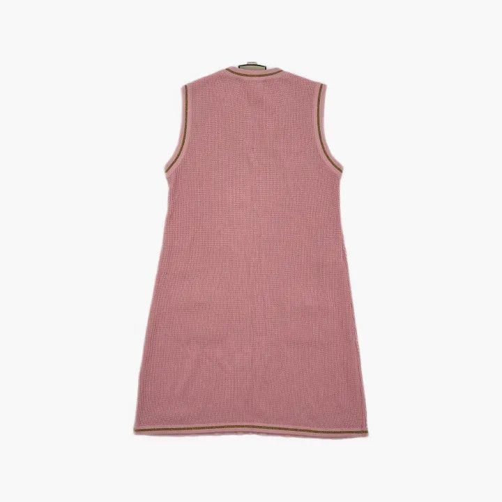 Gucci Gucci Pink A-line Dress with Double G Chain-2507 Size S / US 4 / IT 40 - 2 Thumbnail