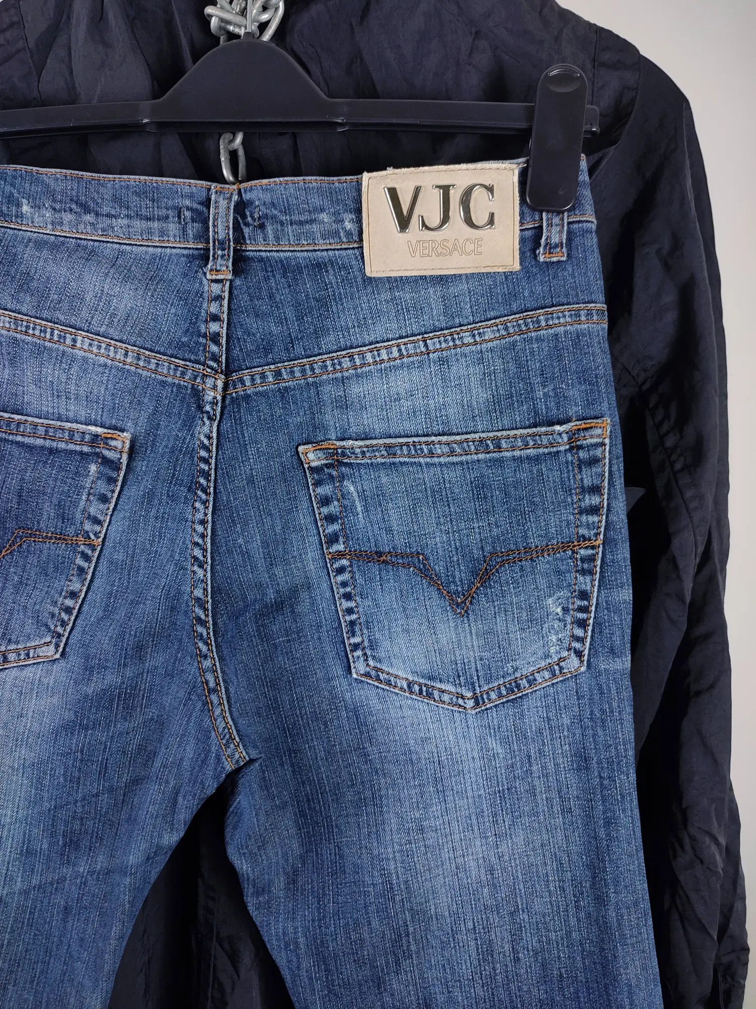Versace Versace Jeans Couture Slim Stretchy Denim Size US 30 / EU 46 - 8 Thumbnail